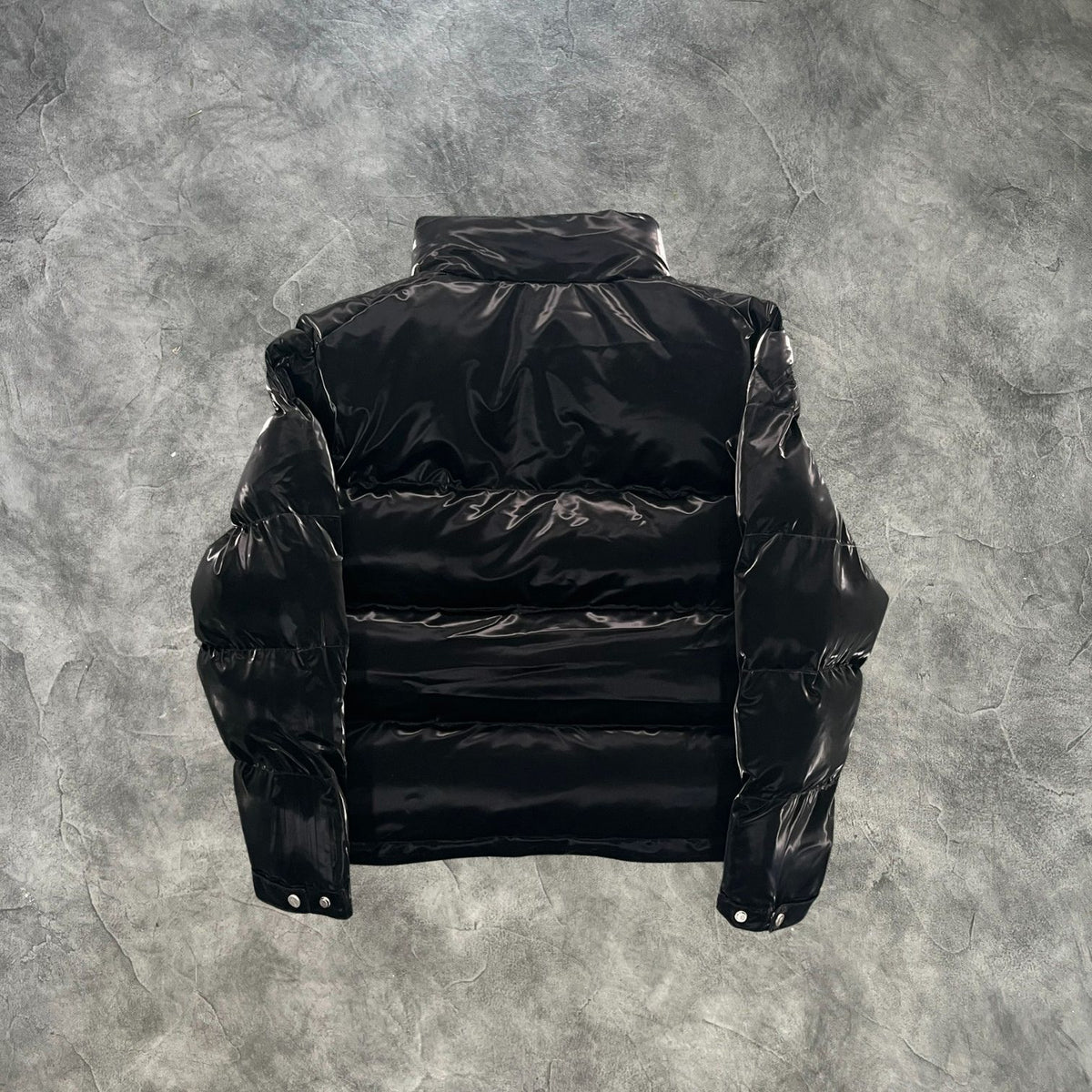 Trapstar Glitter Void Puffer Jacket Black