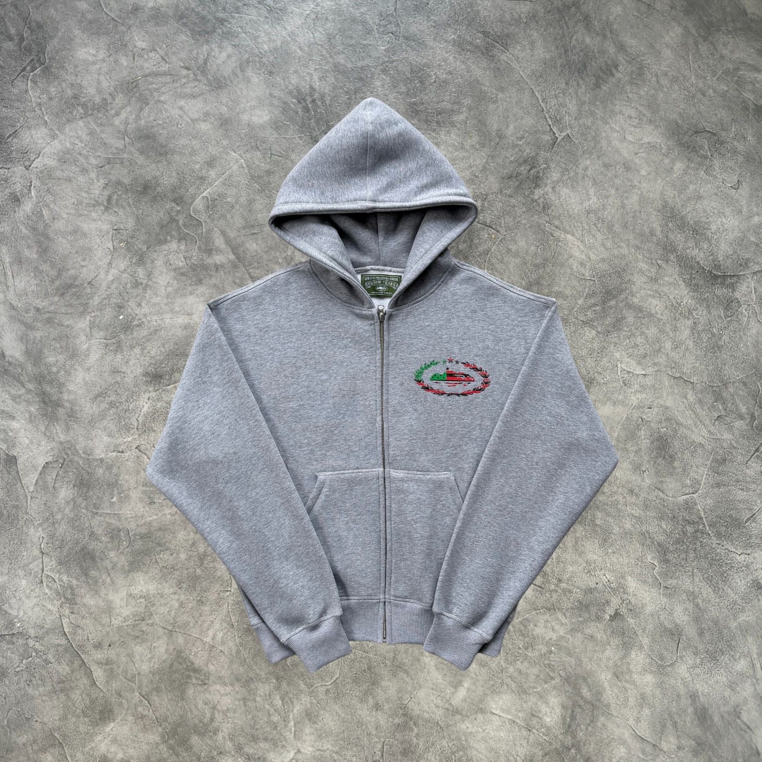 Corteiz Royale Cortears Zip-Up Tracksuit Grey