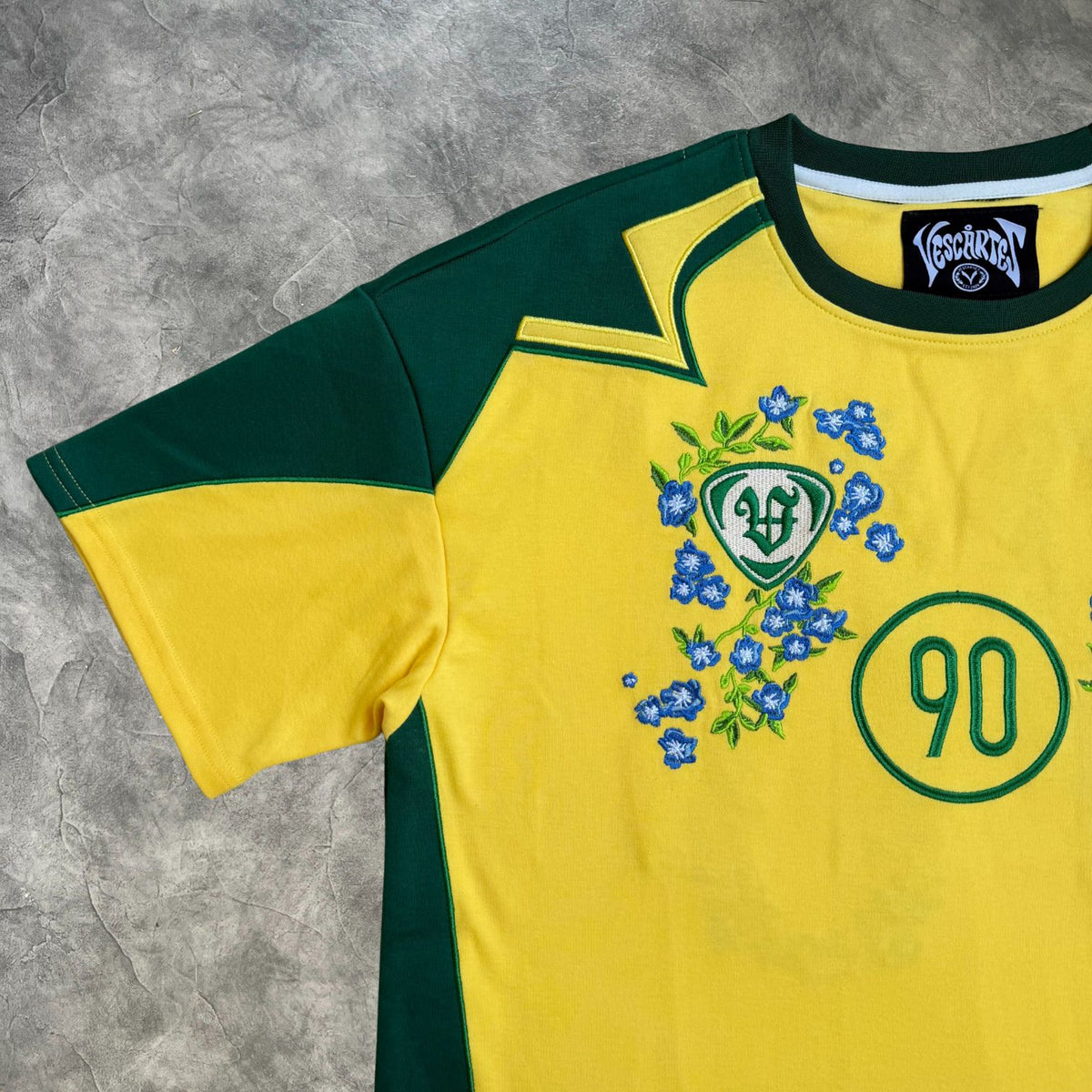 Vescartes Brazil 2.0 Jersey Yellow/Green