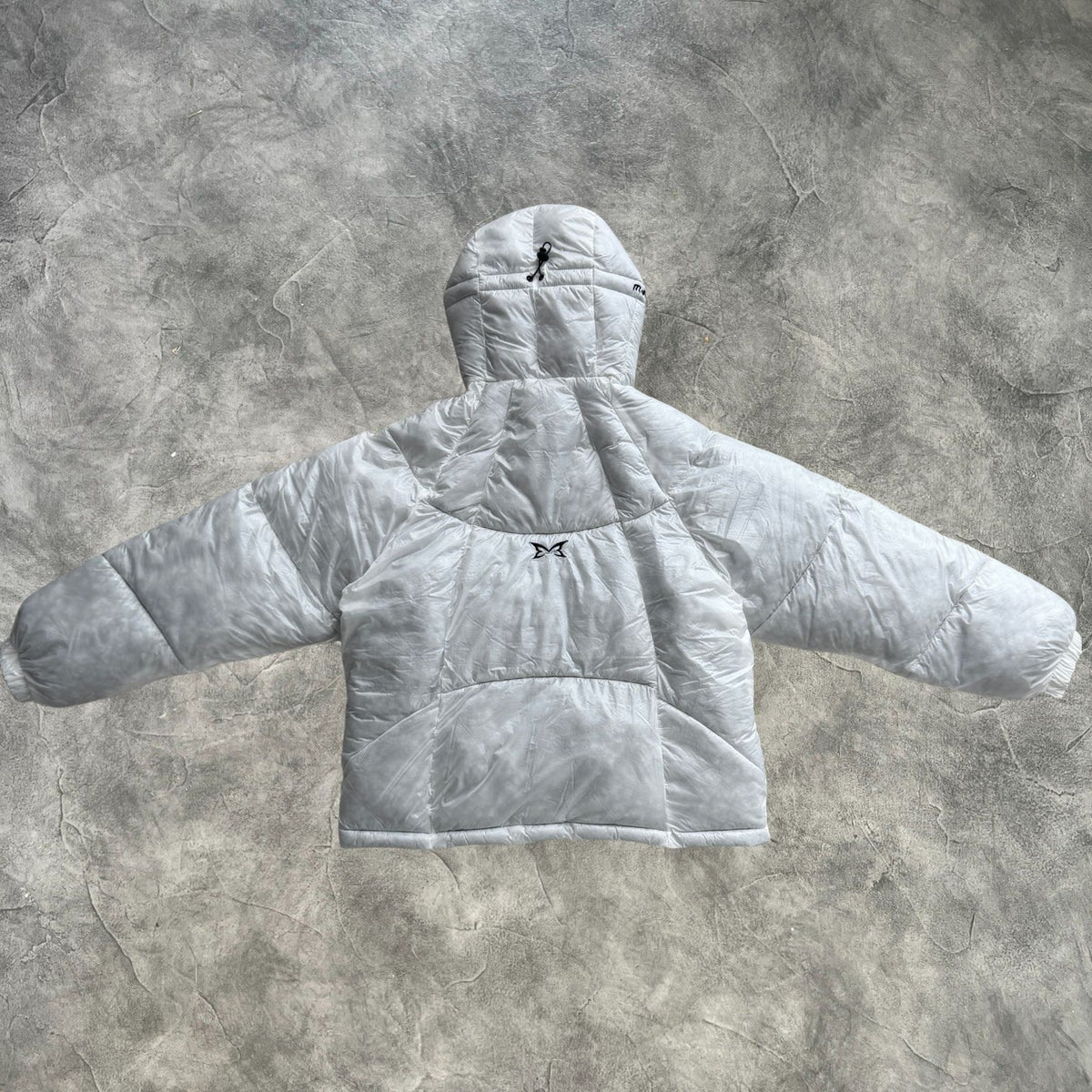 Mertra Translucent Puffer Jacket White