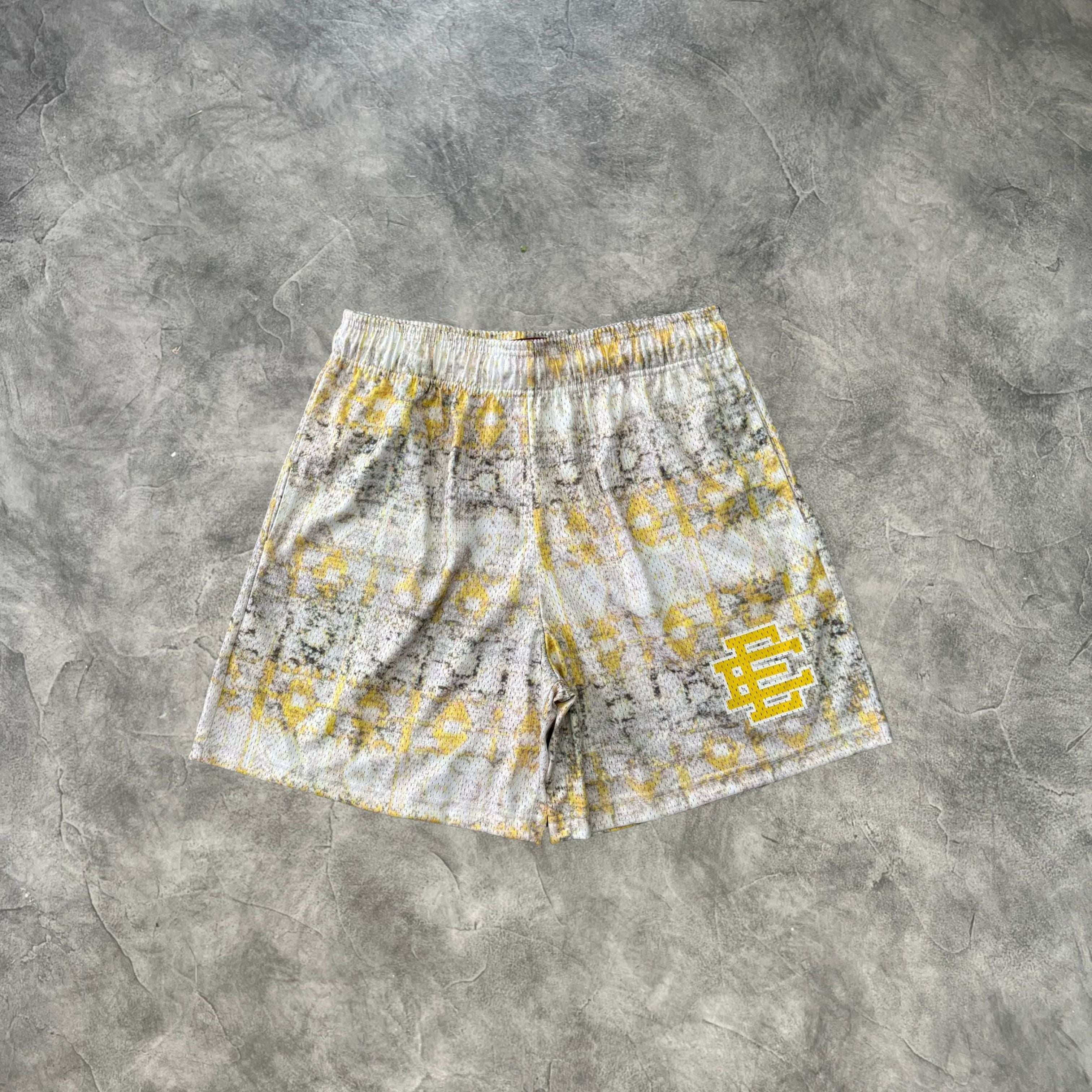 Eric Emanuel Basic Rug Shorts Yellow