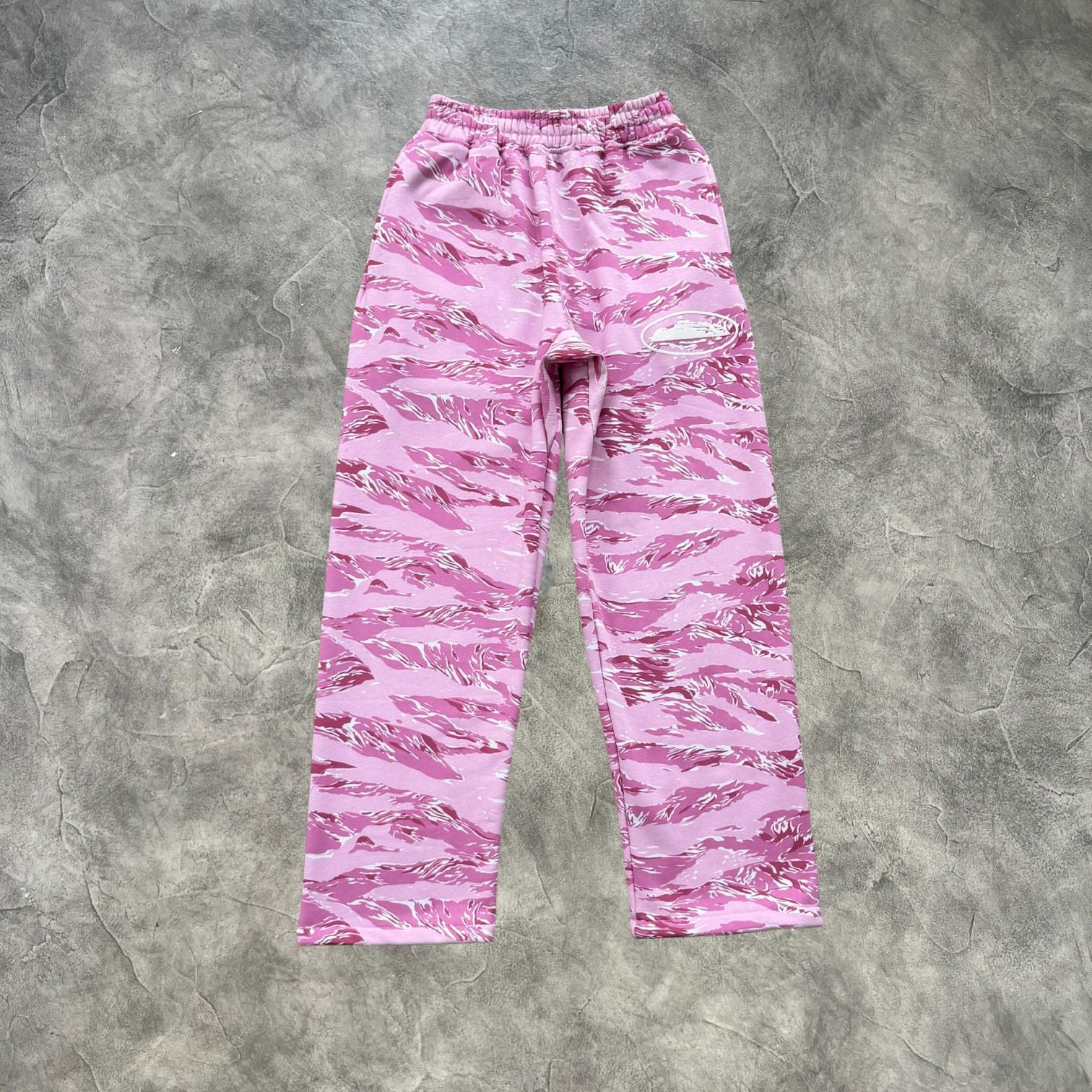 Corteiz Zip-Up Tracksuit Pink Camouflage
