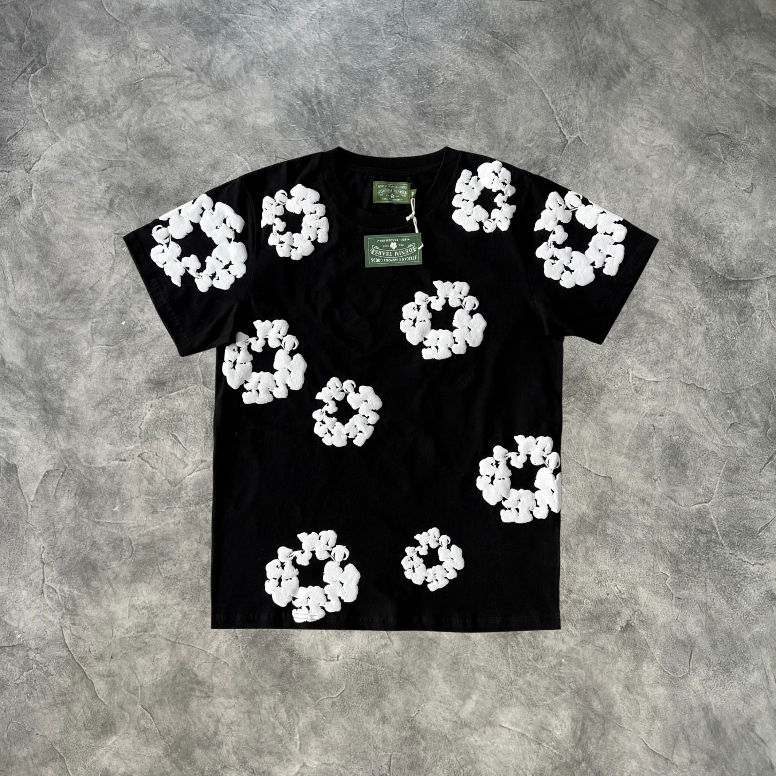 Denim Tears The Cotton Wreath T-Shirt Black