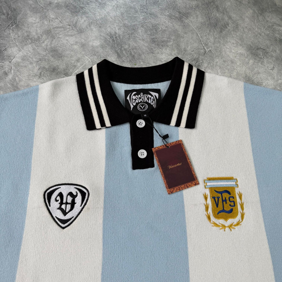 Vescartes Argentina Jersey White/Blue