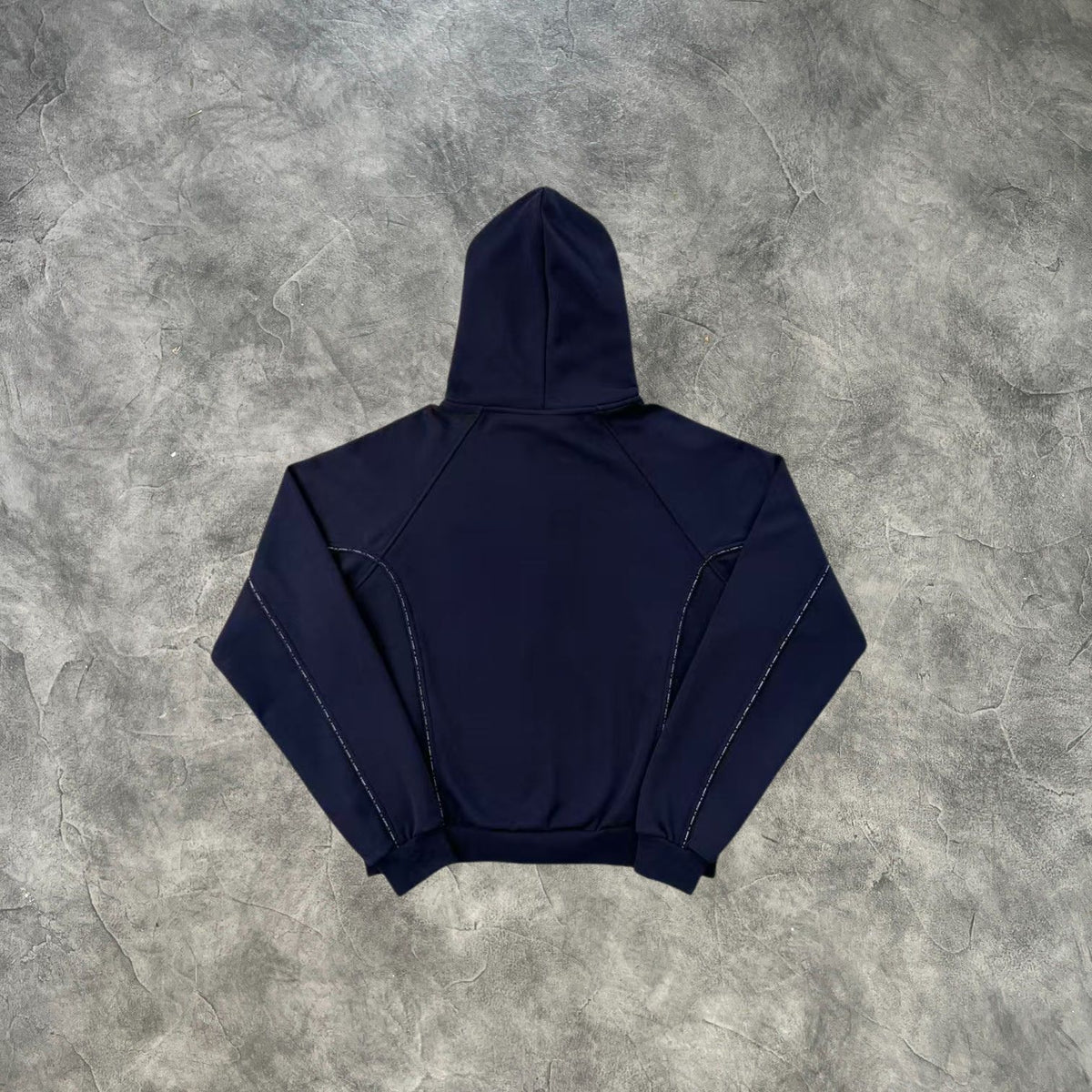 Mertra Reflective Piping Tracksuit Navy Blue