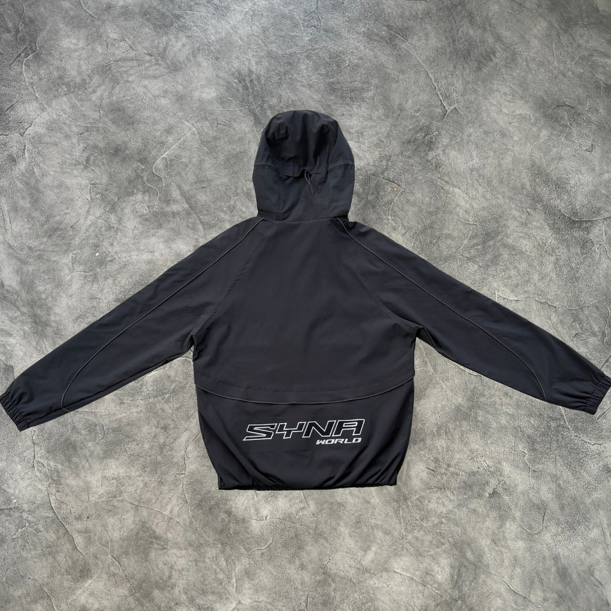 Syna Ultra Fine Ripstop Windbreaker Black