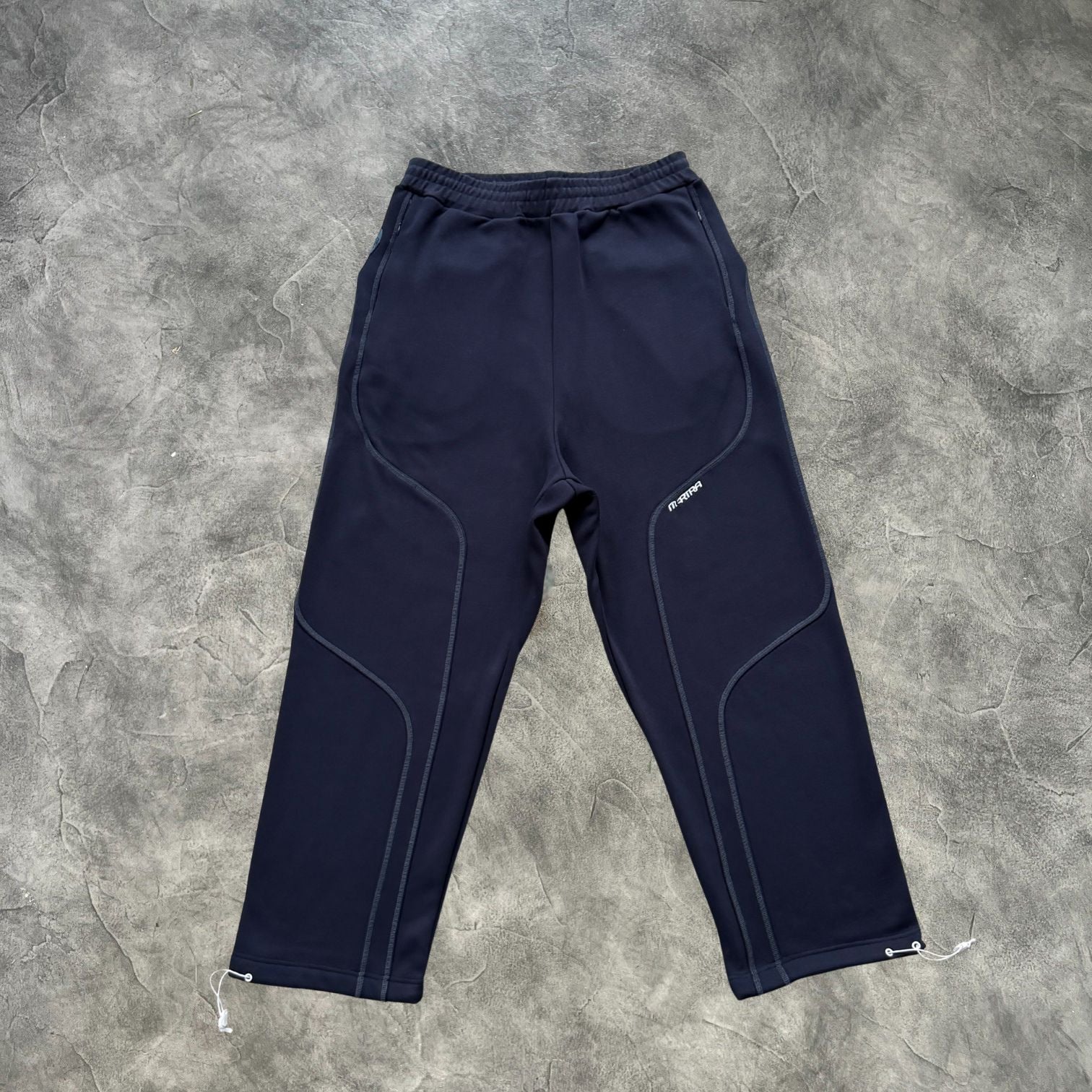 Mertra Glide Overlock Tracksuit Navy Blue