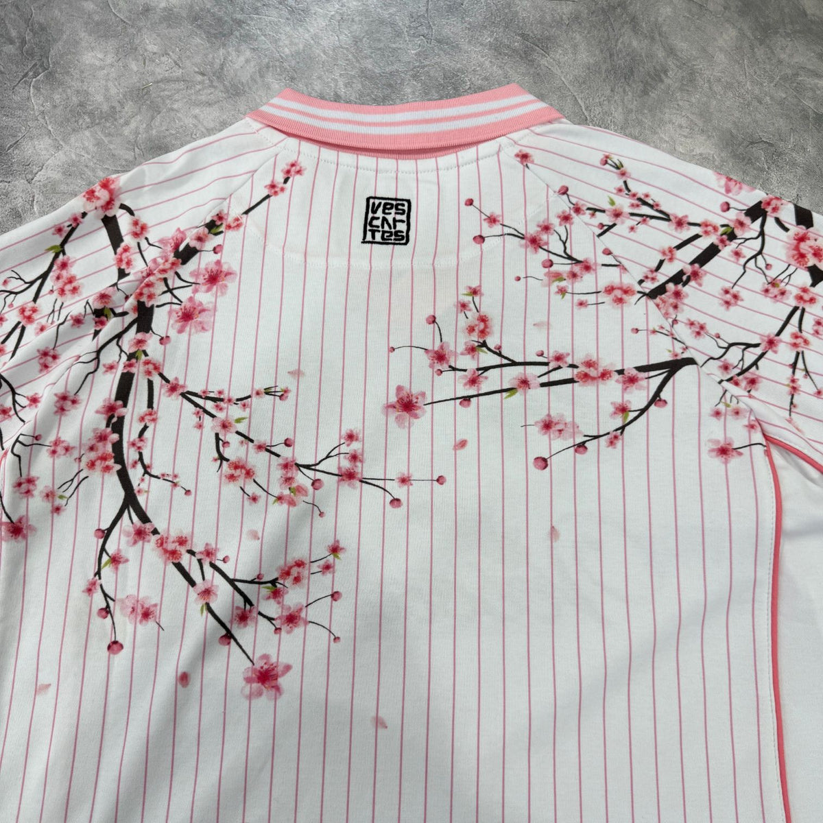 Vescartes Sakura Jersey White/Pink