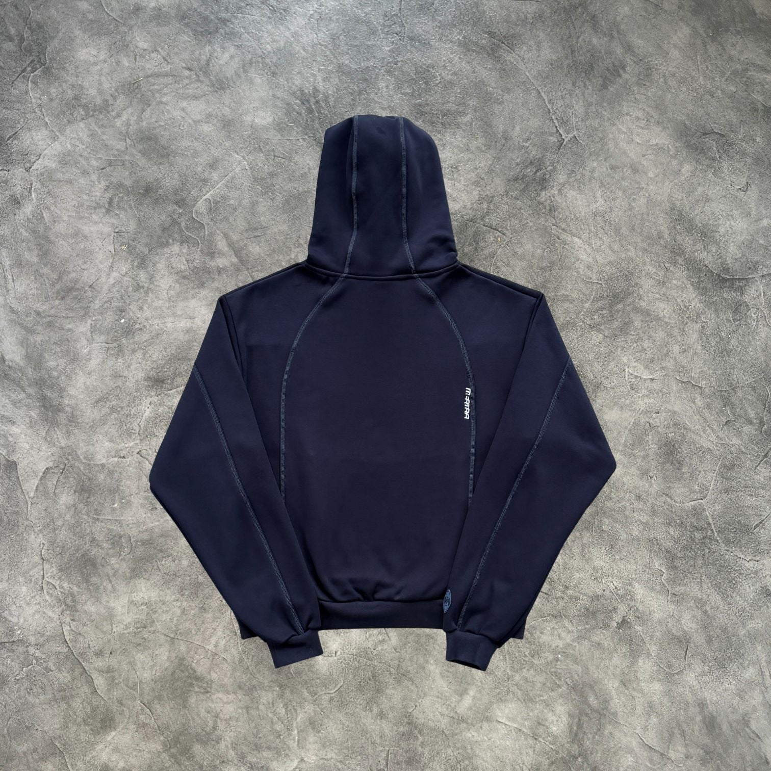 Mertra Glide Overlock Tracksuit Navy Blue