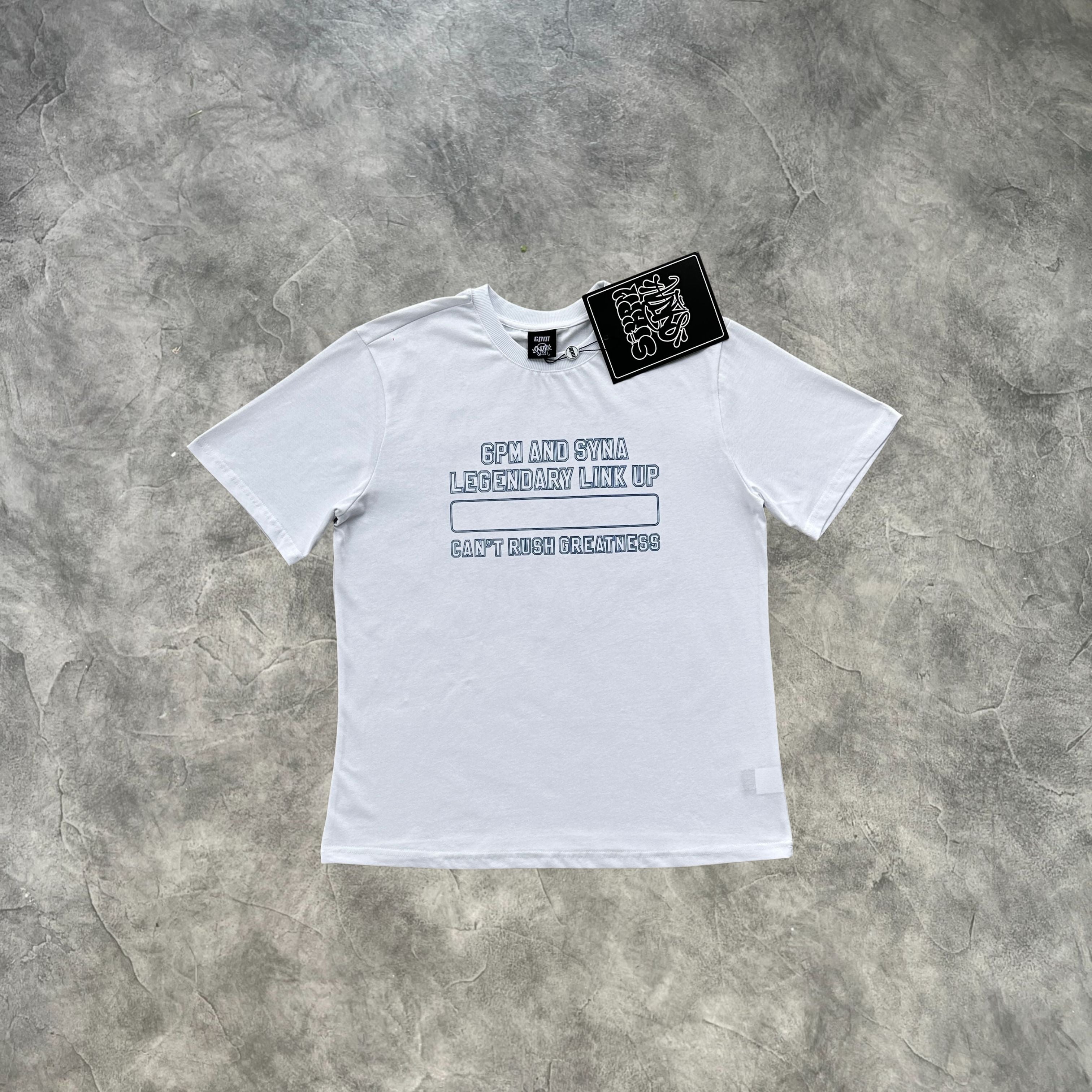 Syna Can't Rush Greatness T-Shirt White