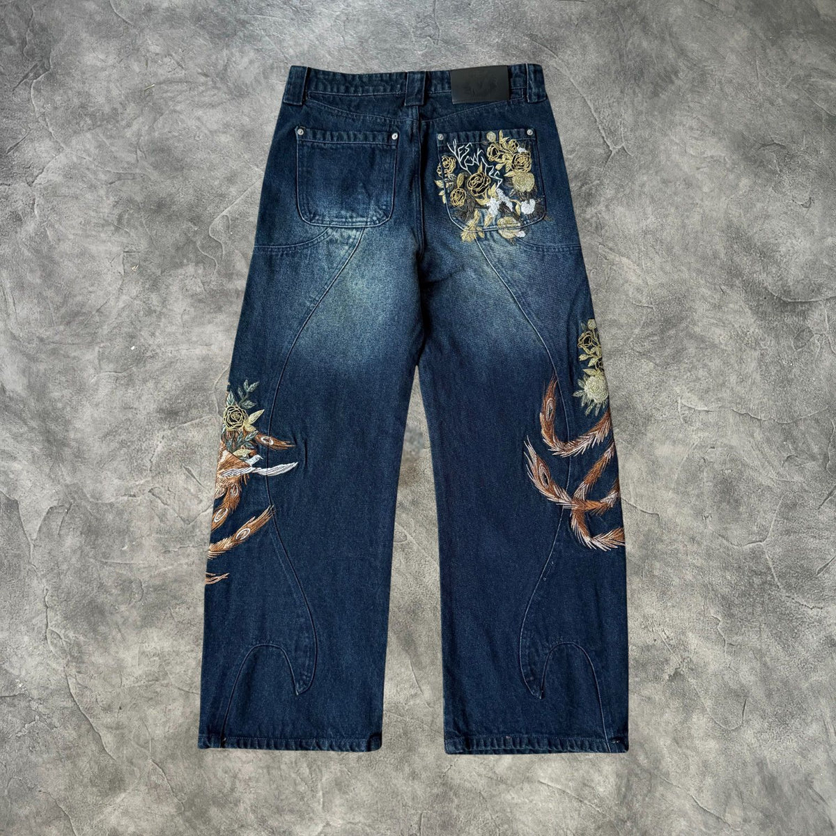 Vescartes Golden Phoenix Jeans
