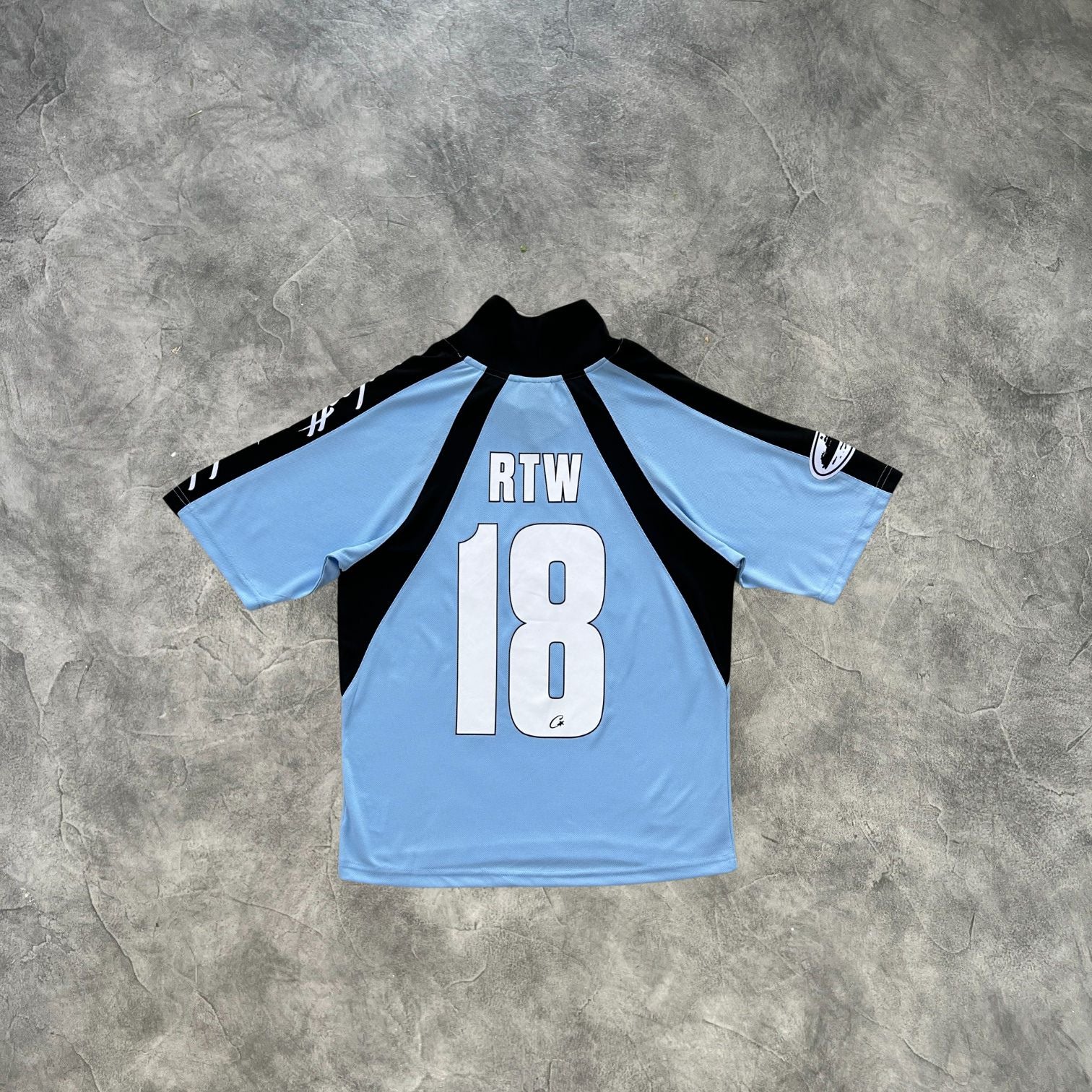 Corteiz Panel T-Shirt Sky Blue