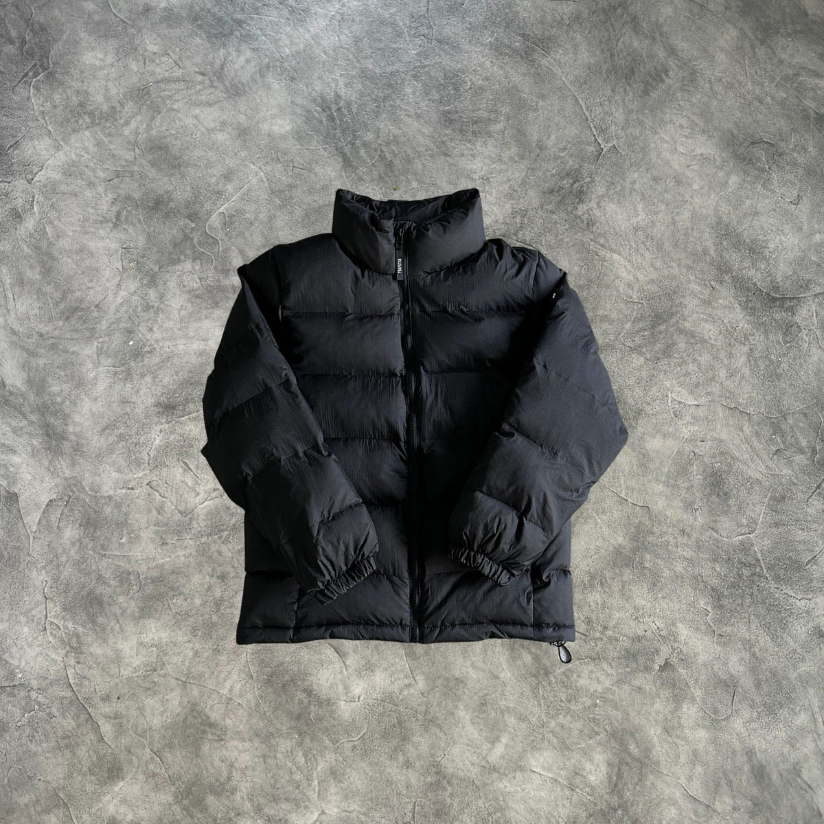 Trapstar Cord Ridge Puffer Jacket Black