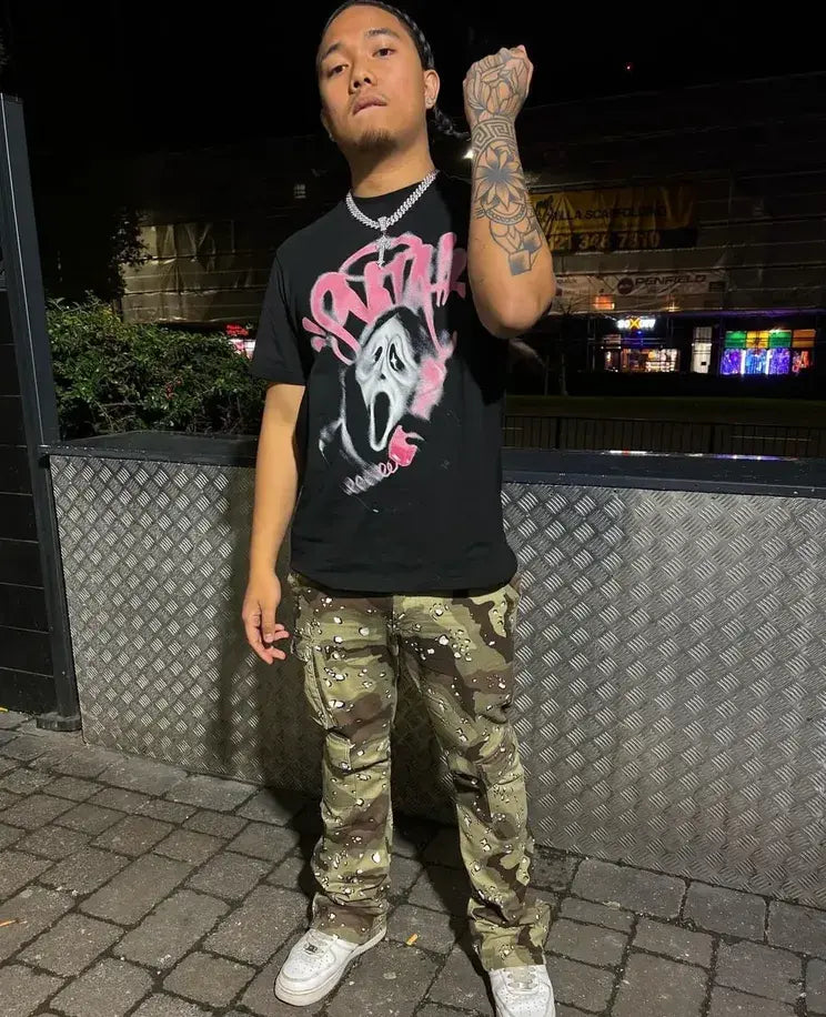 Syna Scream T-Shirt Black
