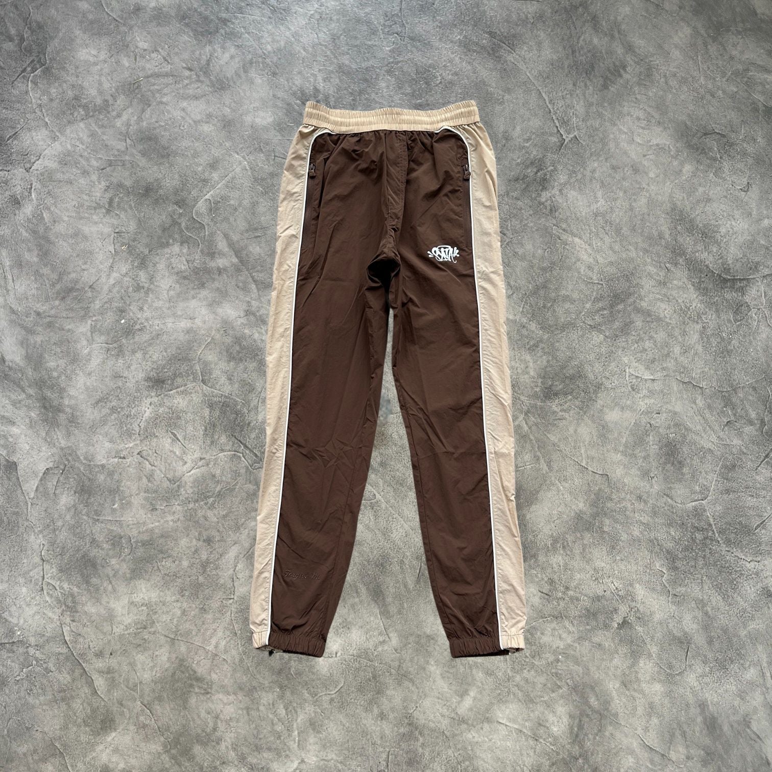 Syna Team Pipe Tracksuit Brown