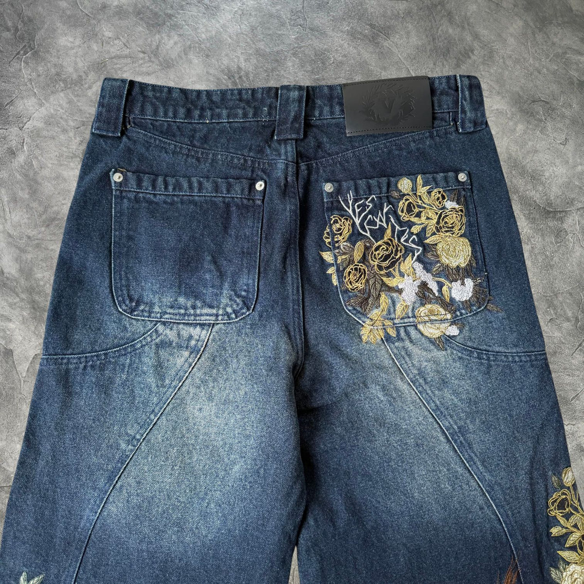 Vescartes Golden Phoenix Jeans