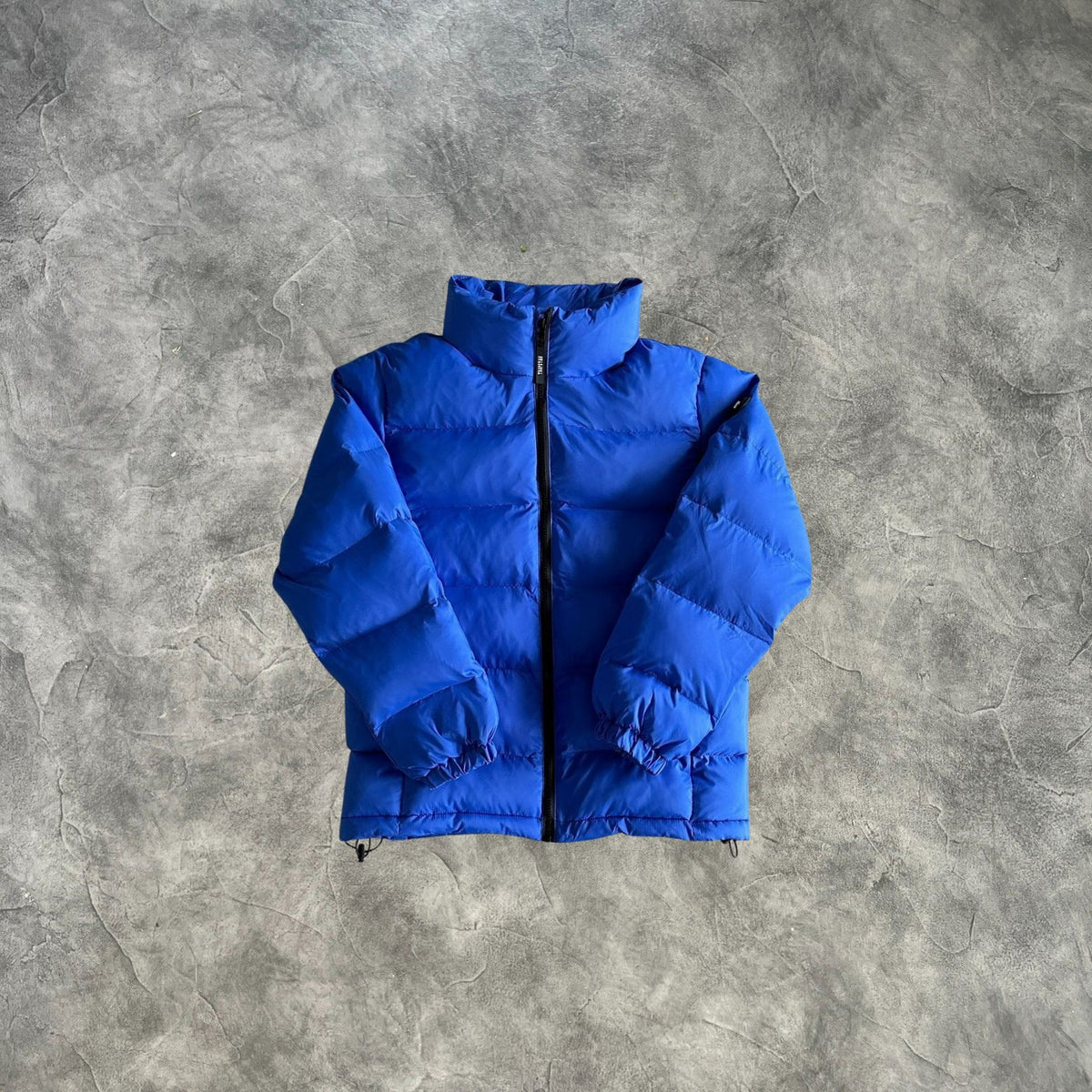Trapstar Cord Ridge Puffer Jacket Blue