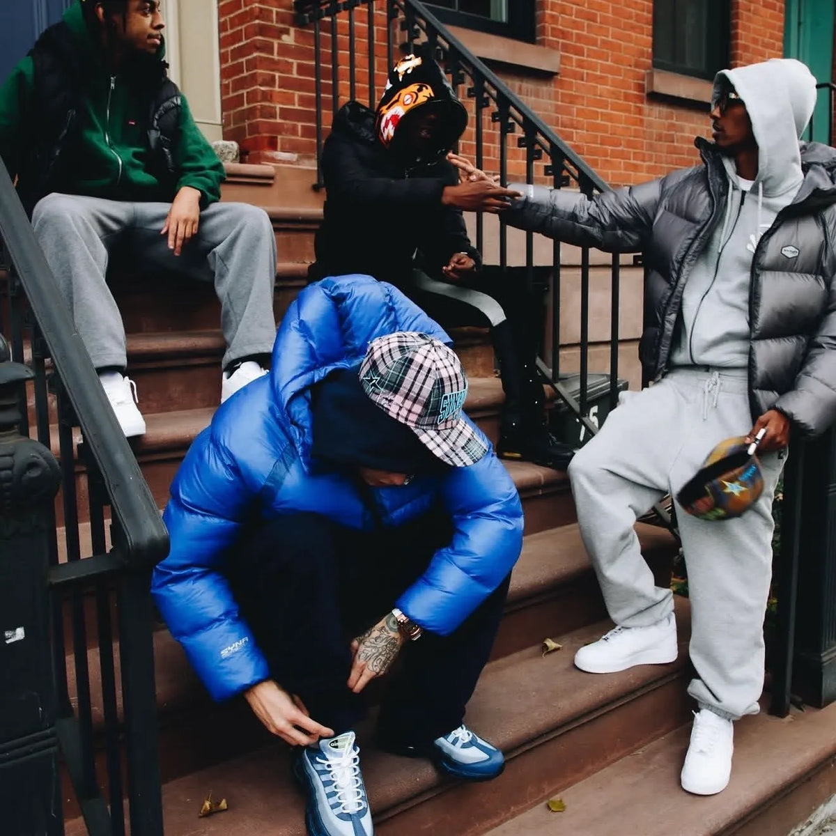 Syna Cuffed OG Tracksuit Grey
