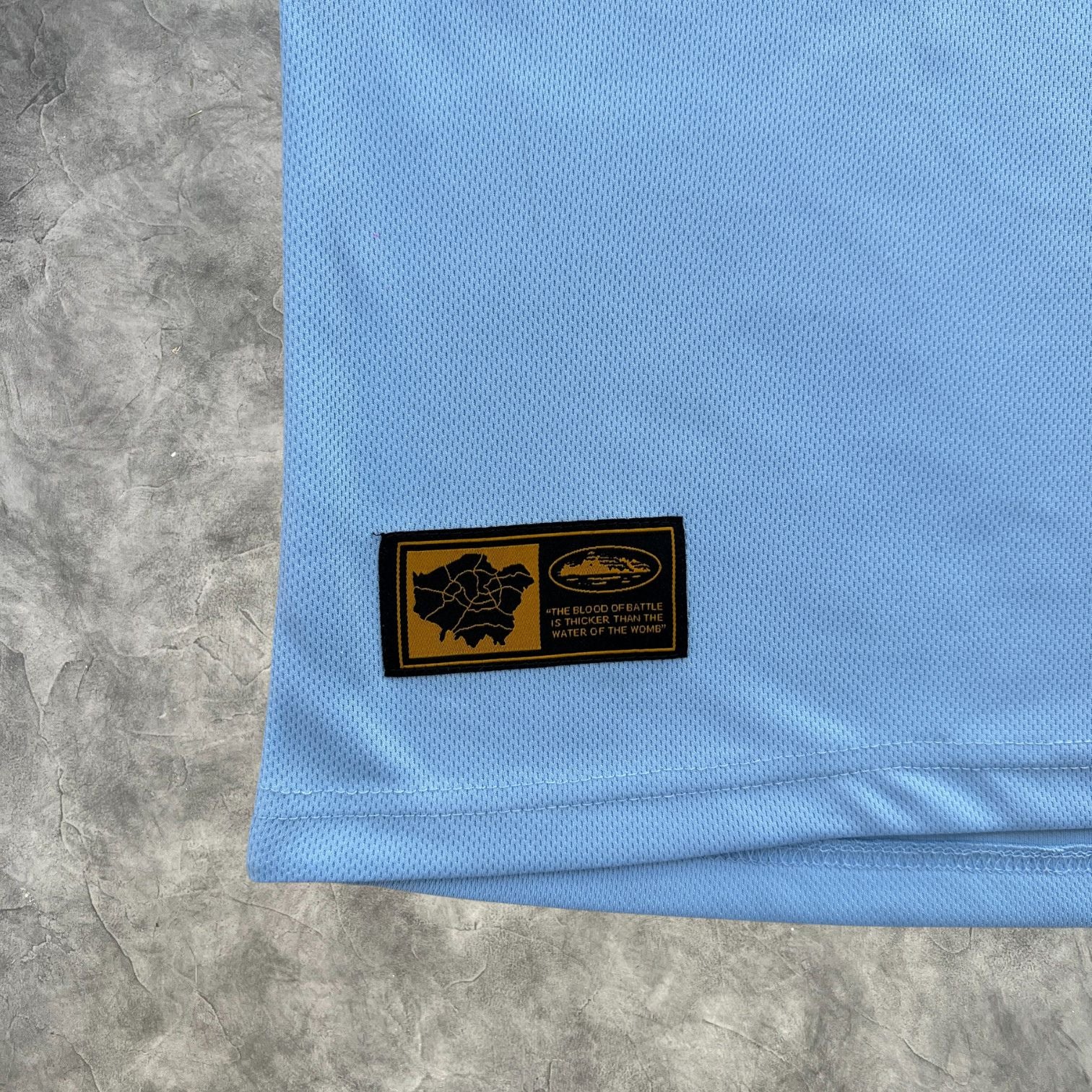 Corteiz Panel T-Shirt Sky Blue