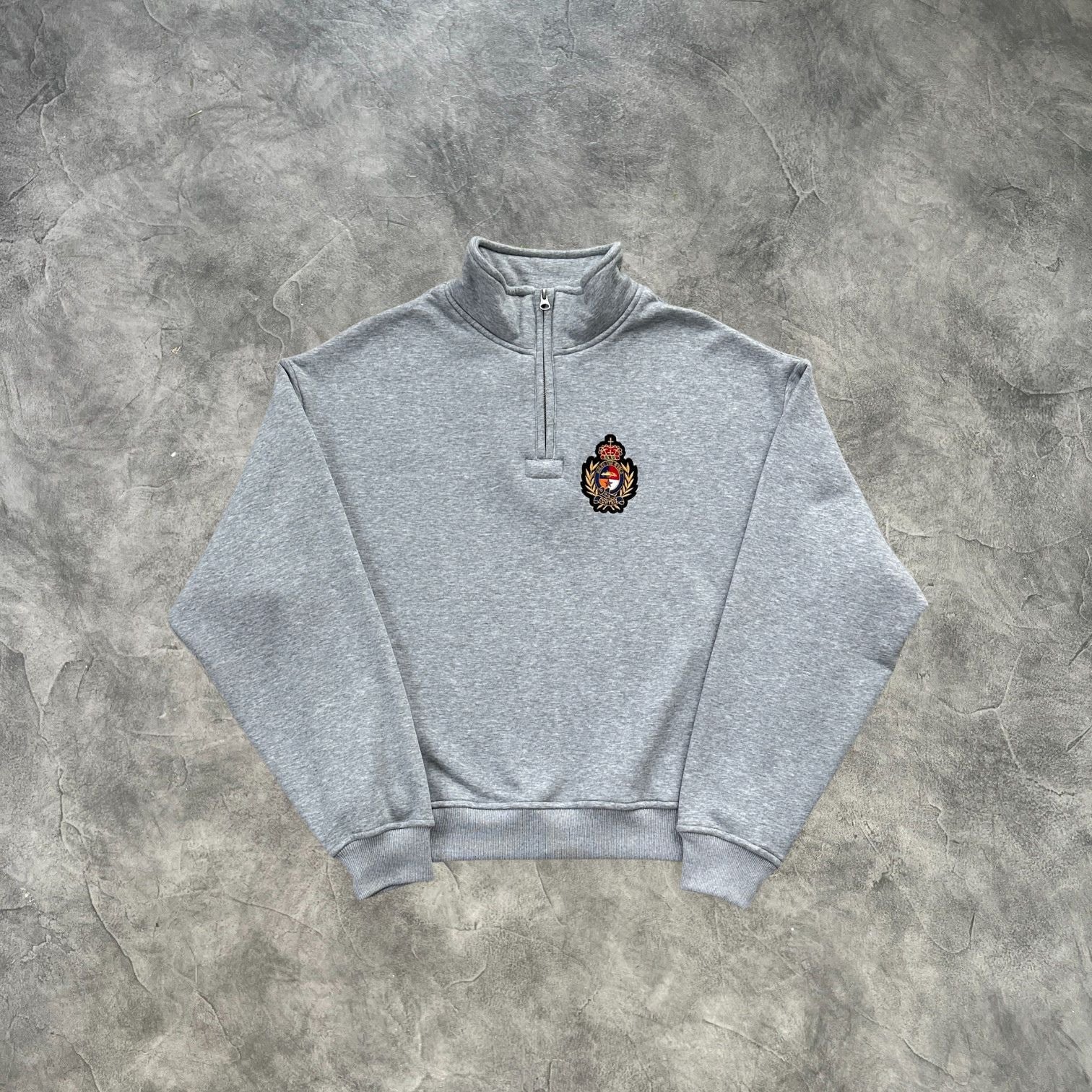 Corteiz Royal Crest Shorts Set Grey