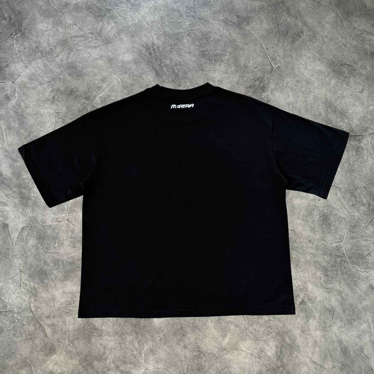 Mertra Green Field Graphic T-Shirt Black
