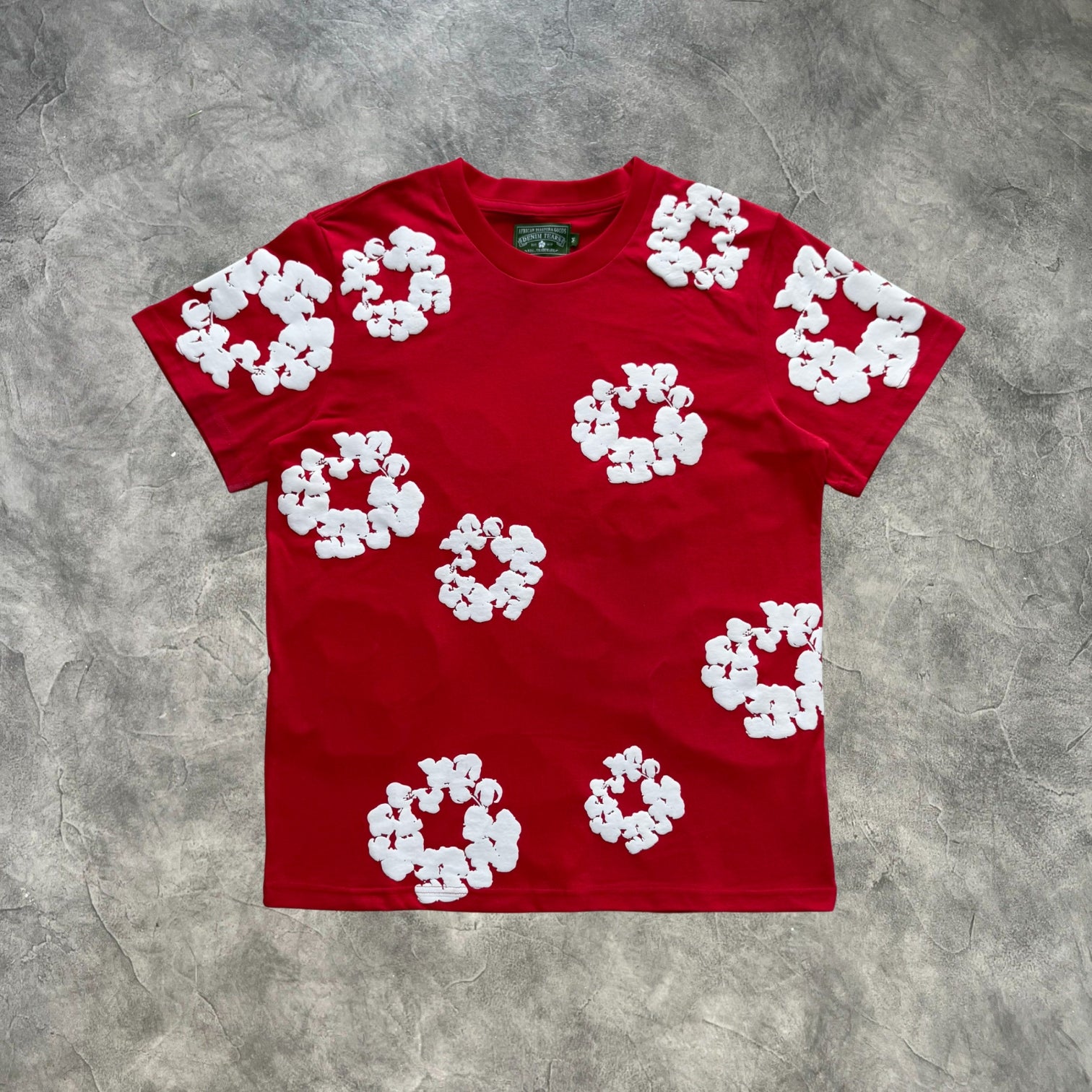 Denim Tears The Cotton Wreath T-Shirt Red