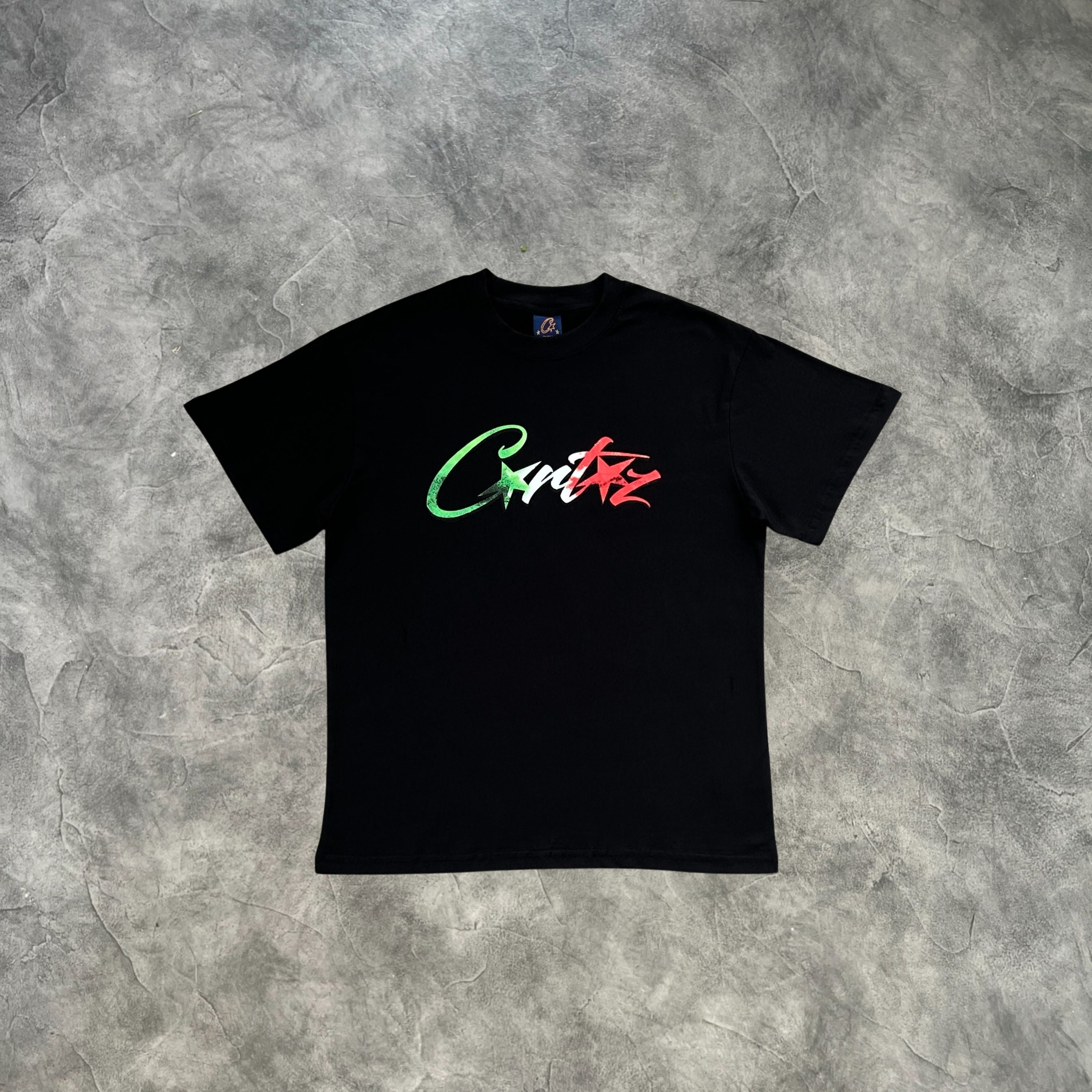 Corteiz All Stars Italia T-Shirt Black