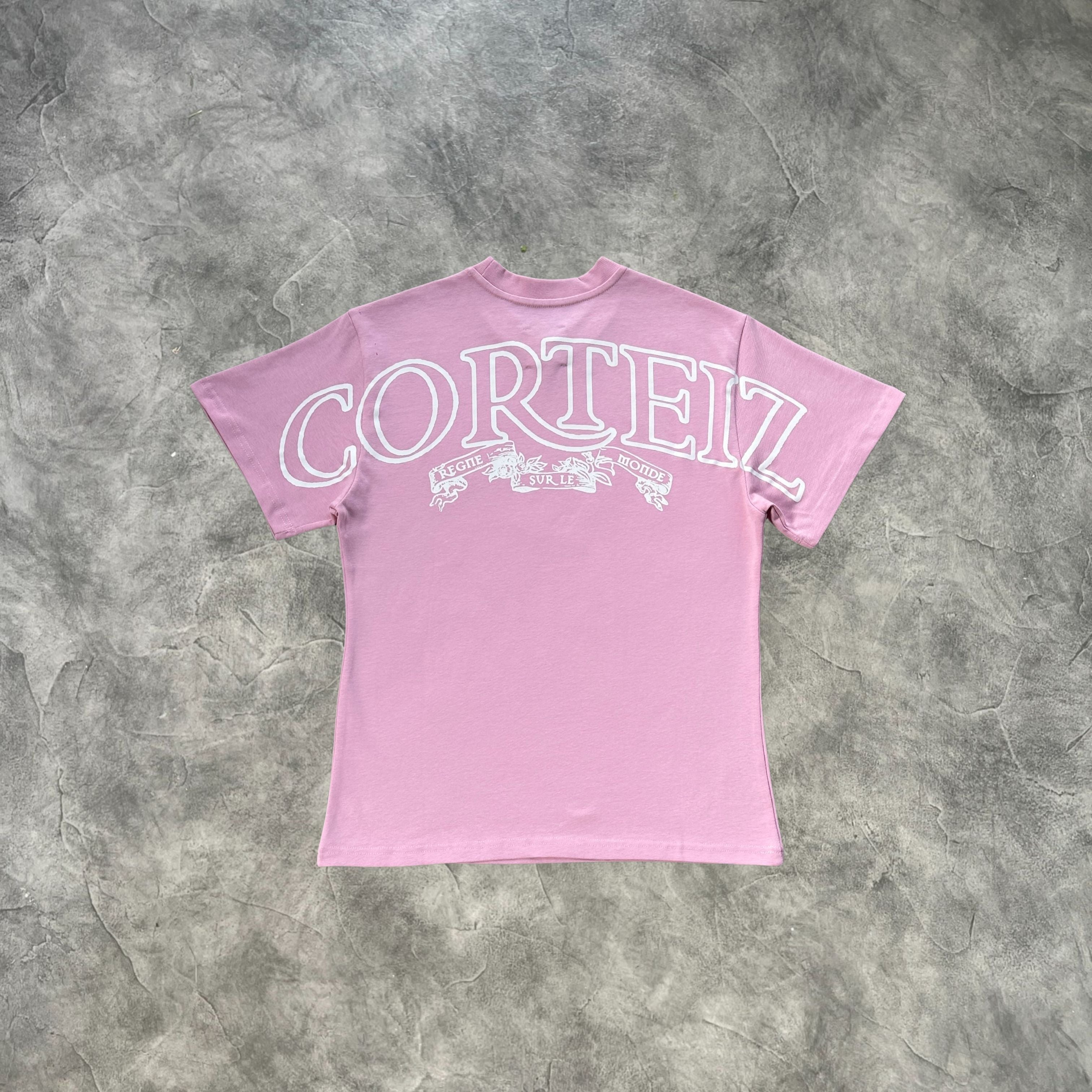 Corteiz Royale Heavyweight T-Shirt Pink