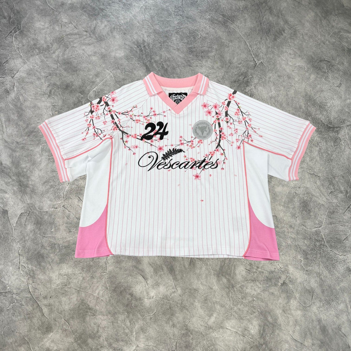 Vescartes Sakura Jersey White/Pink
