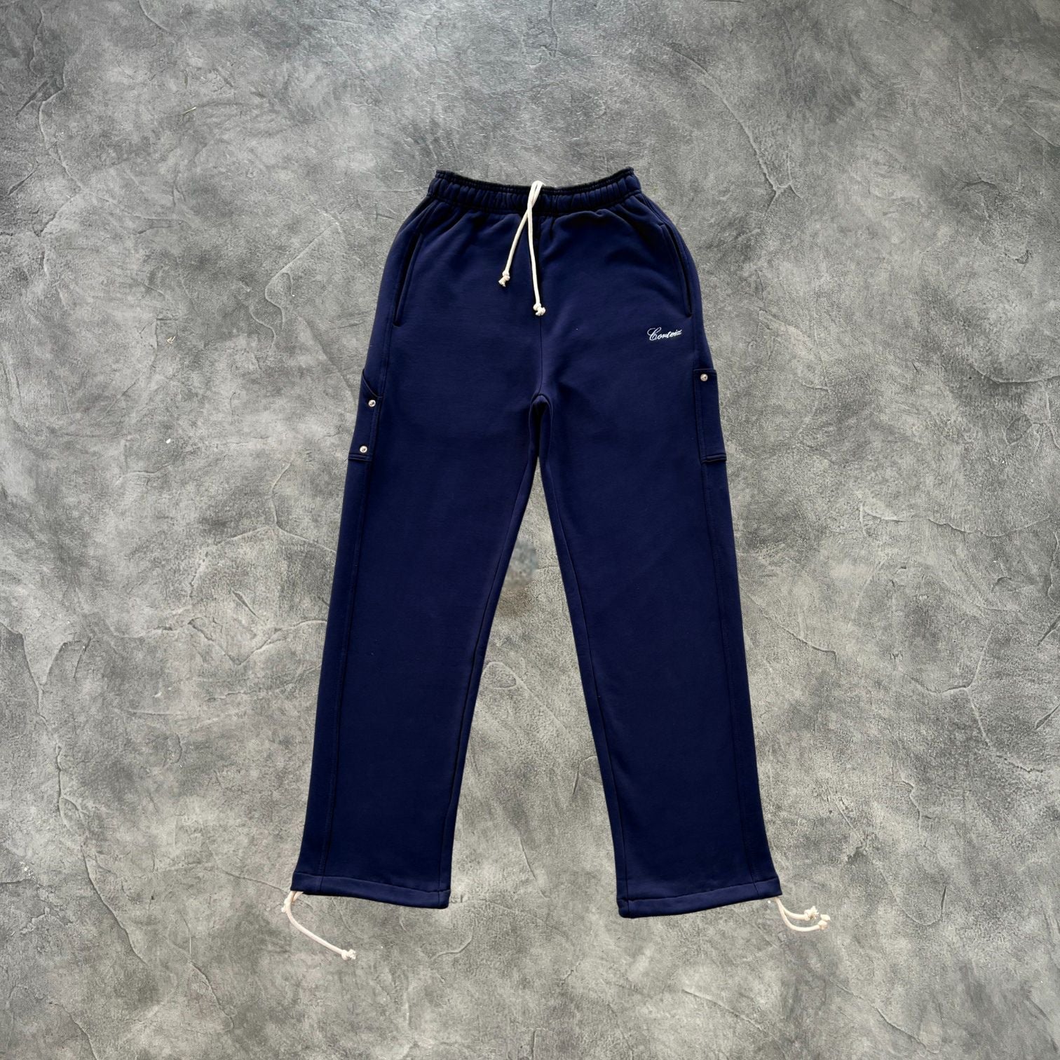 Corteiz Evil Straight pants Navy Blue