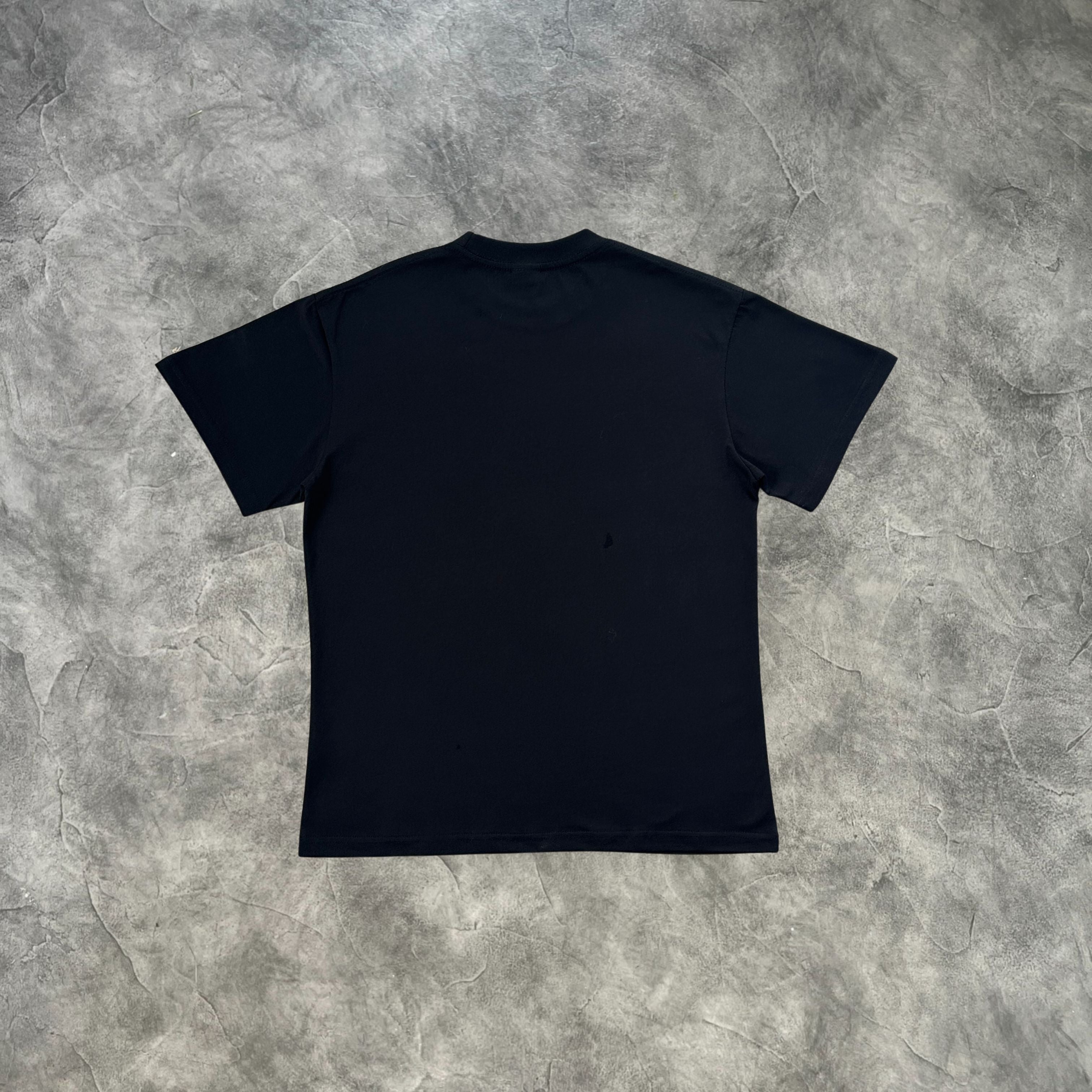 Corteiz Rules The World Italia T-Shirt Black