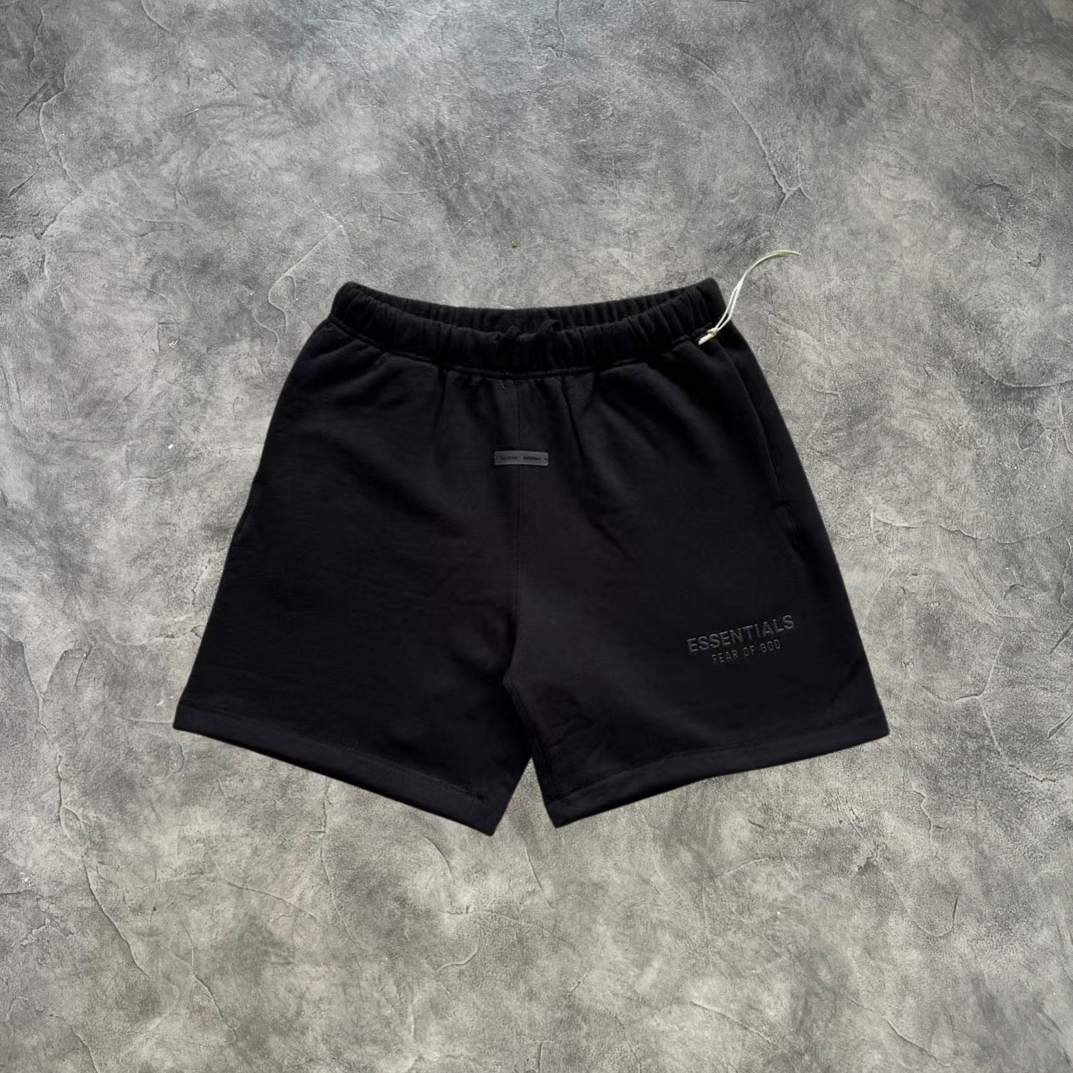 Essentials Fear Of God Basic Shorts Black