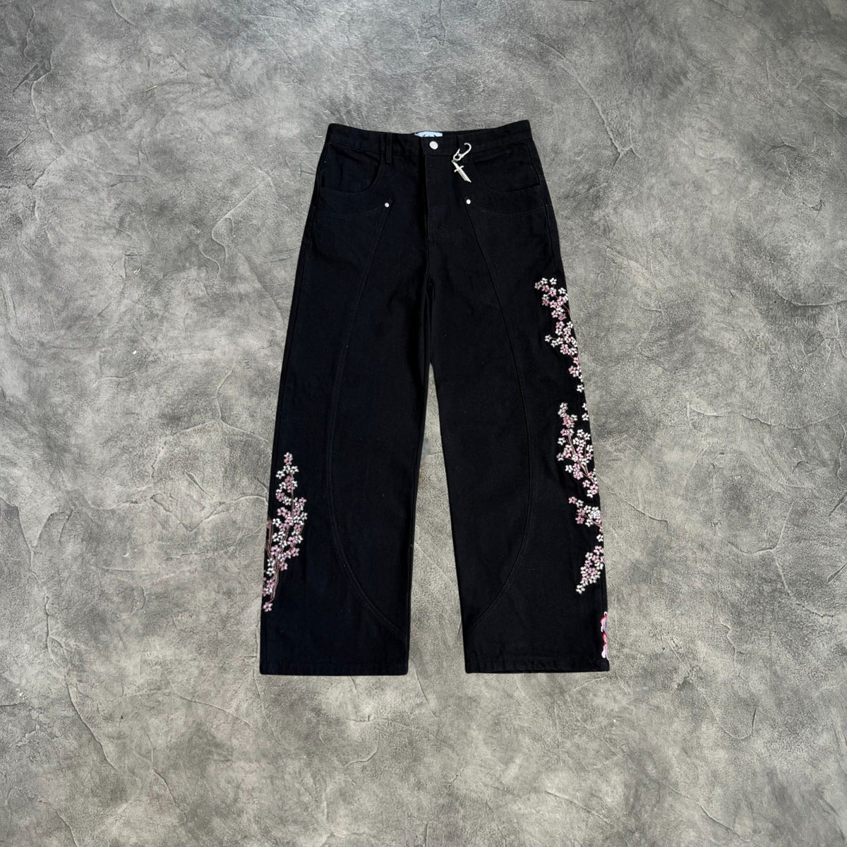 Vescartes Sakura Knight Jeans Black