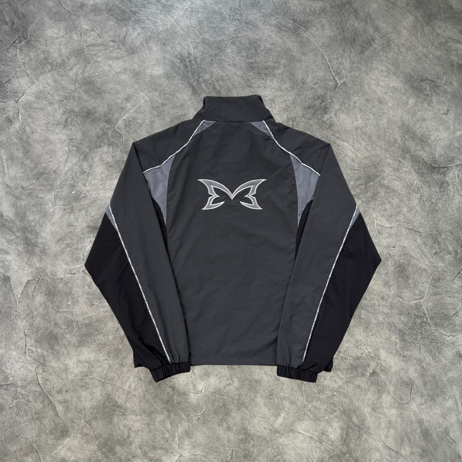 Mertra Patchwork Casual Tracksuit Grey