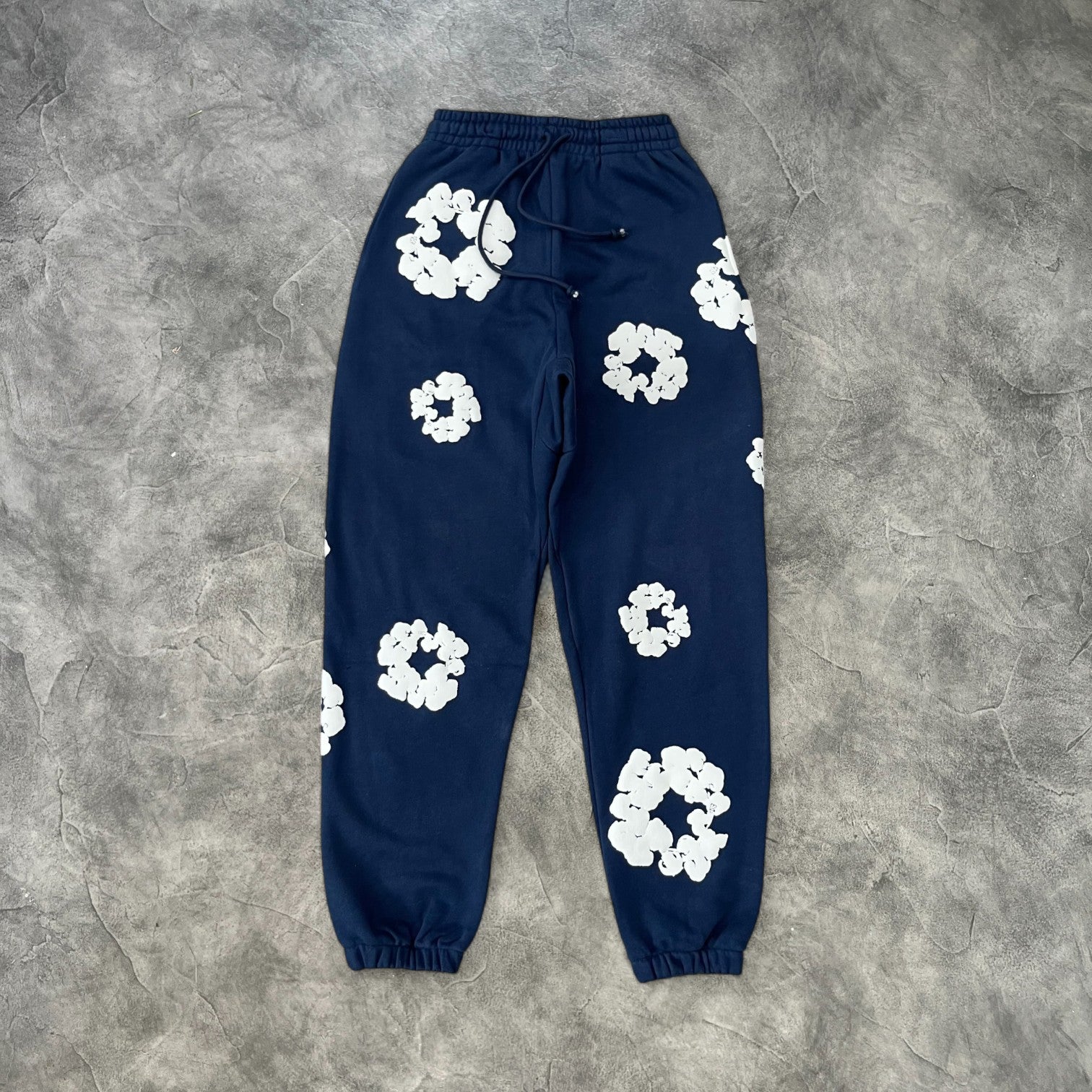 Denim Tears The Cotton Wreath Tracksuit Navy Blue