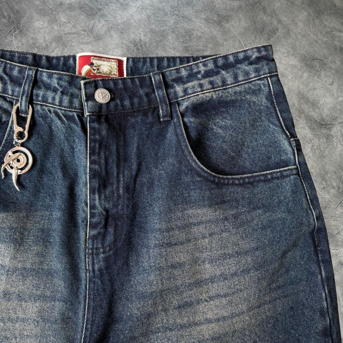 Vescartes Tiger Carp Jeans Blue