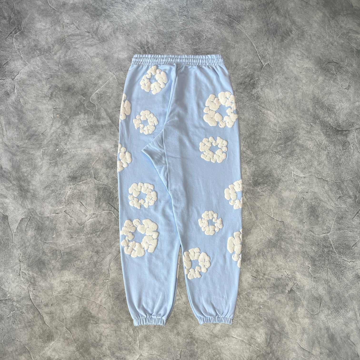 Denim Tears The Cotton Wreath Sweatpants Light Blue