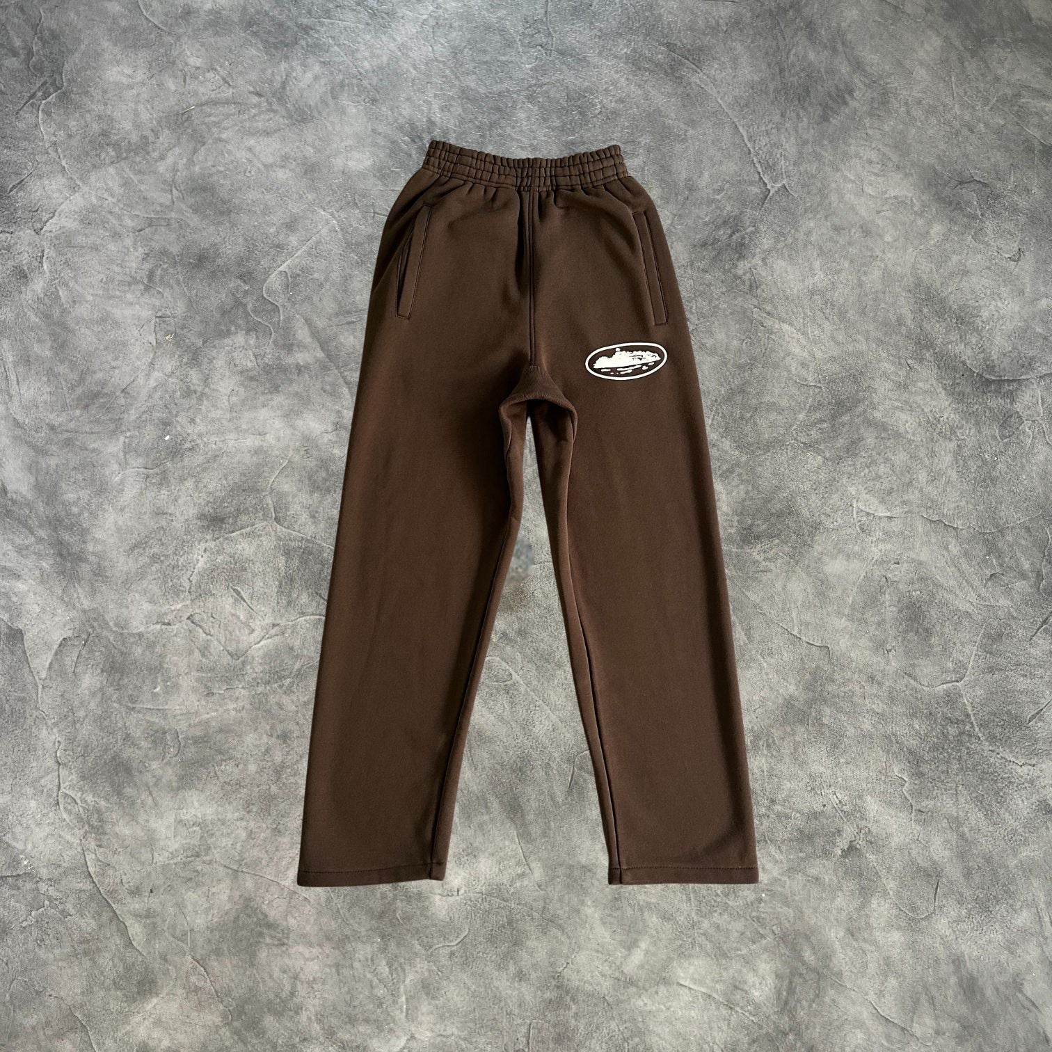Corteiz Zip-Up Tracksuit Brown