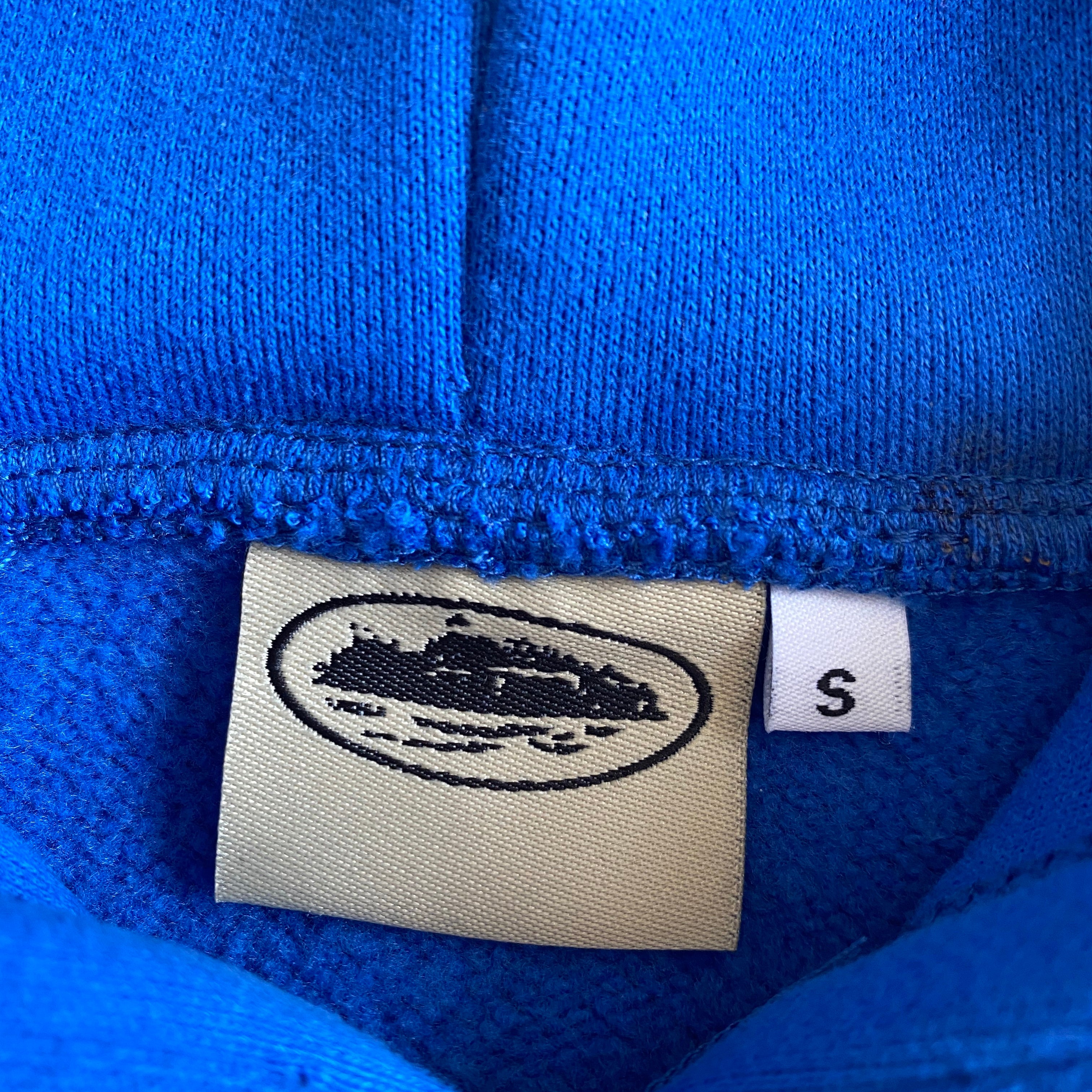 Corteiz Rules The World Crtz Hoodie Dark Blue