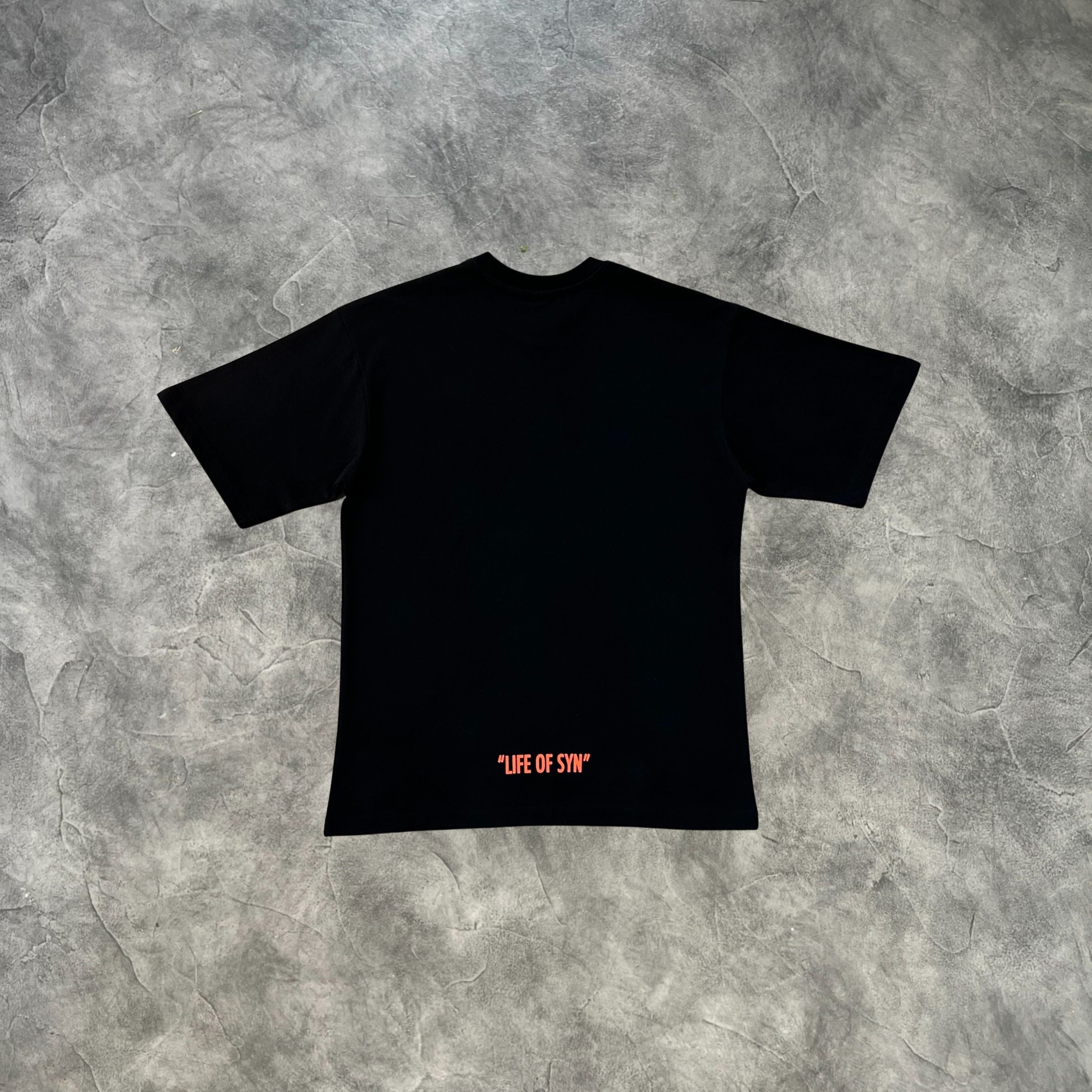 Syna Halloween Phone T-Shirt Black