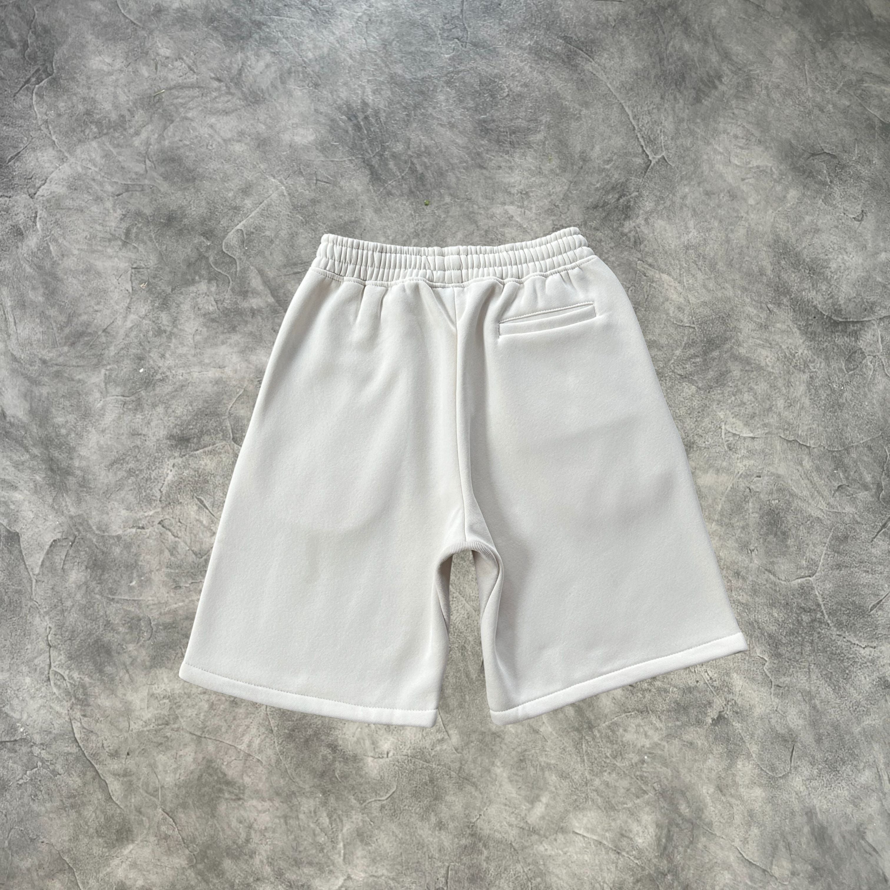 Corteiz Alcatraz Sweatshorts Off White