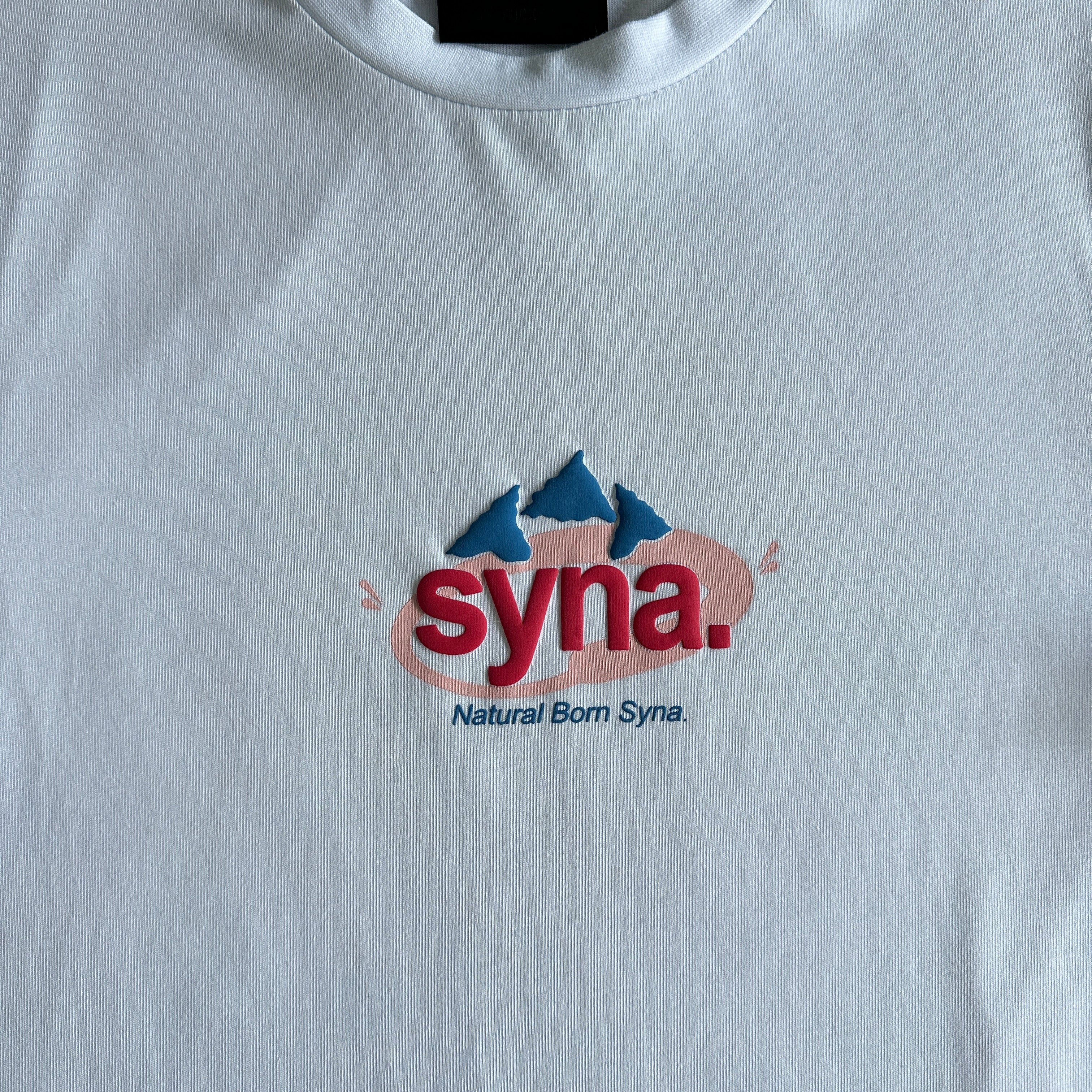 Syna Snow Mountains T-shirt White