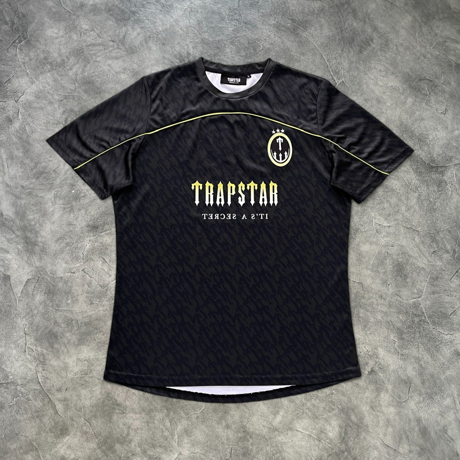 Trapstar Football Jersey Black Lime – Vaulted