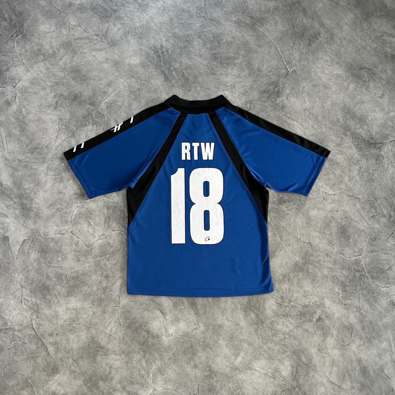 Corteiz Panel T-Shirt Blue