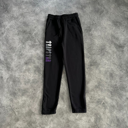 Trapstar Chenille Decoded Tracksuit Black/Purple