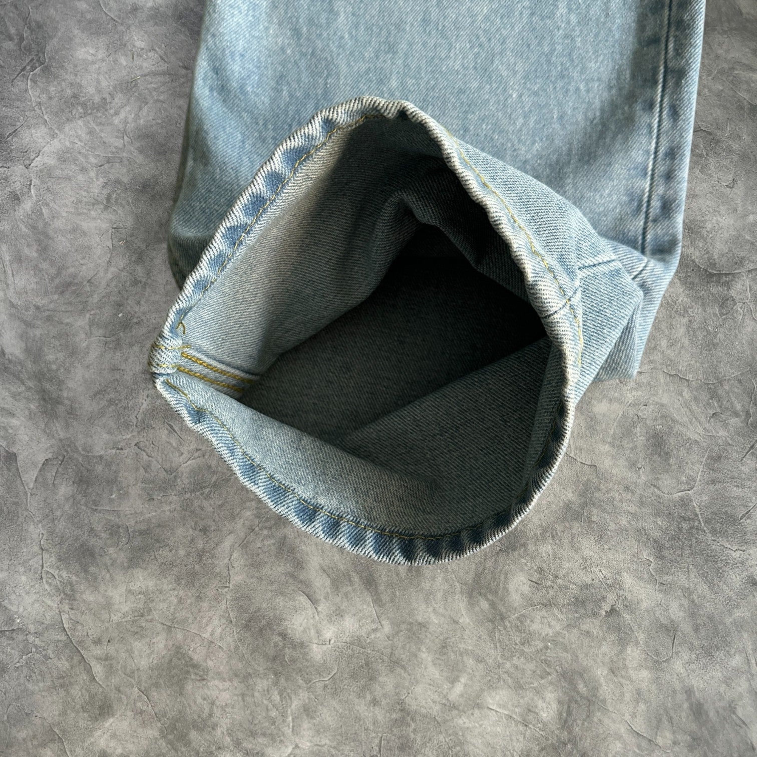 Corteiz Island Baggy Jeans Blue