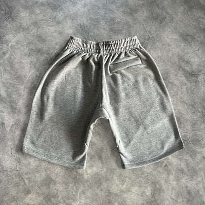 Corteiz Alcatraz Basic Shorts Grey/White