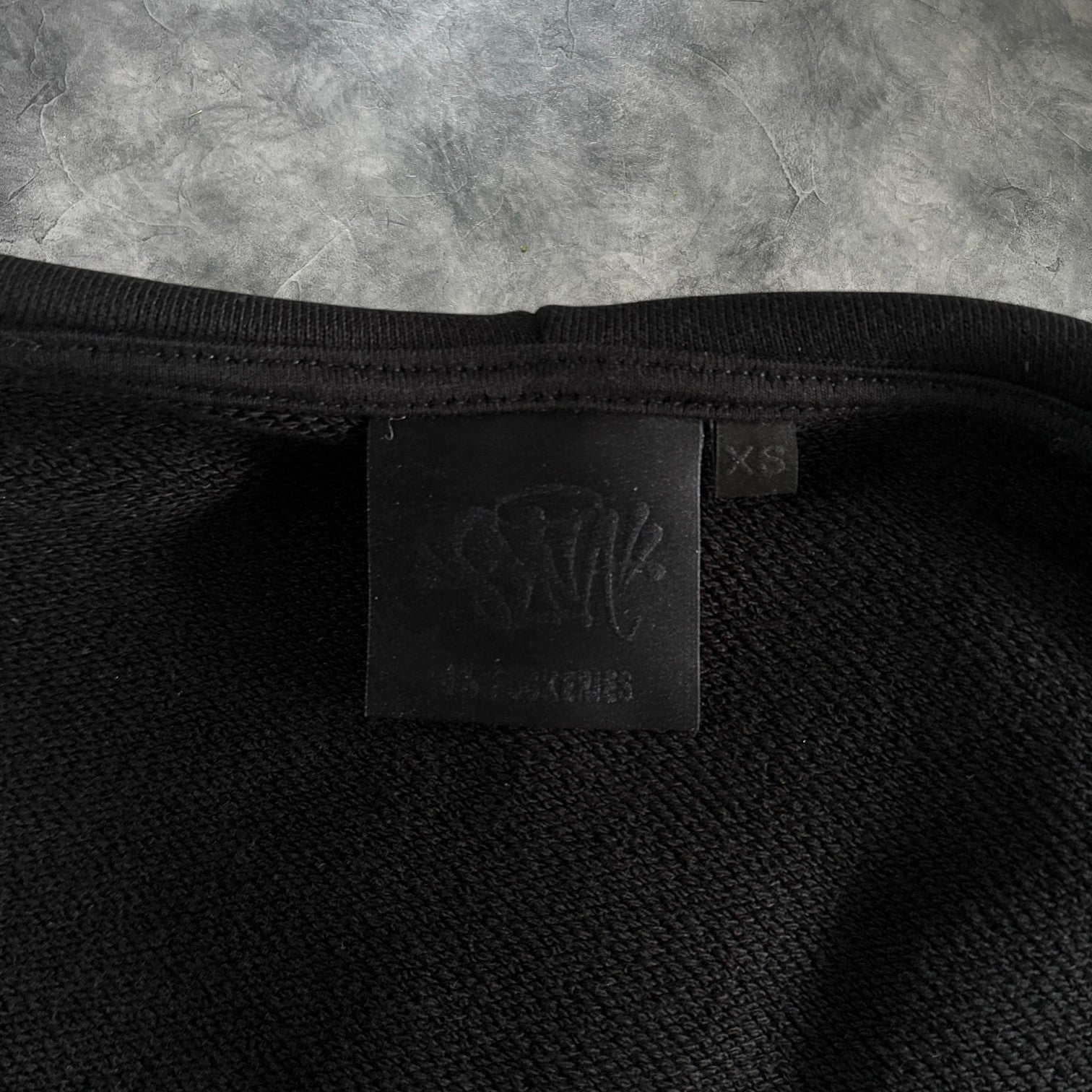 Syna Void Zip-Up Hoodie Black