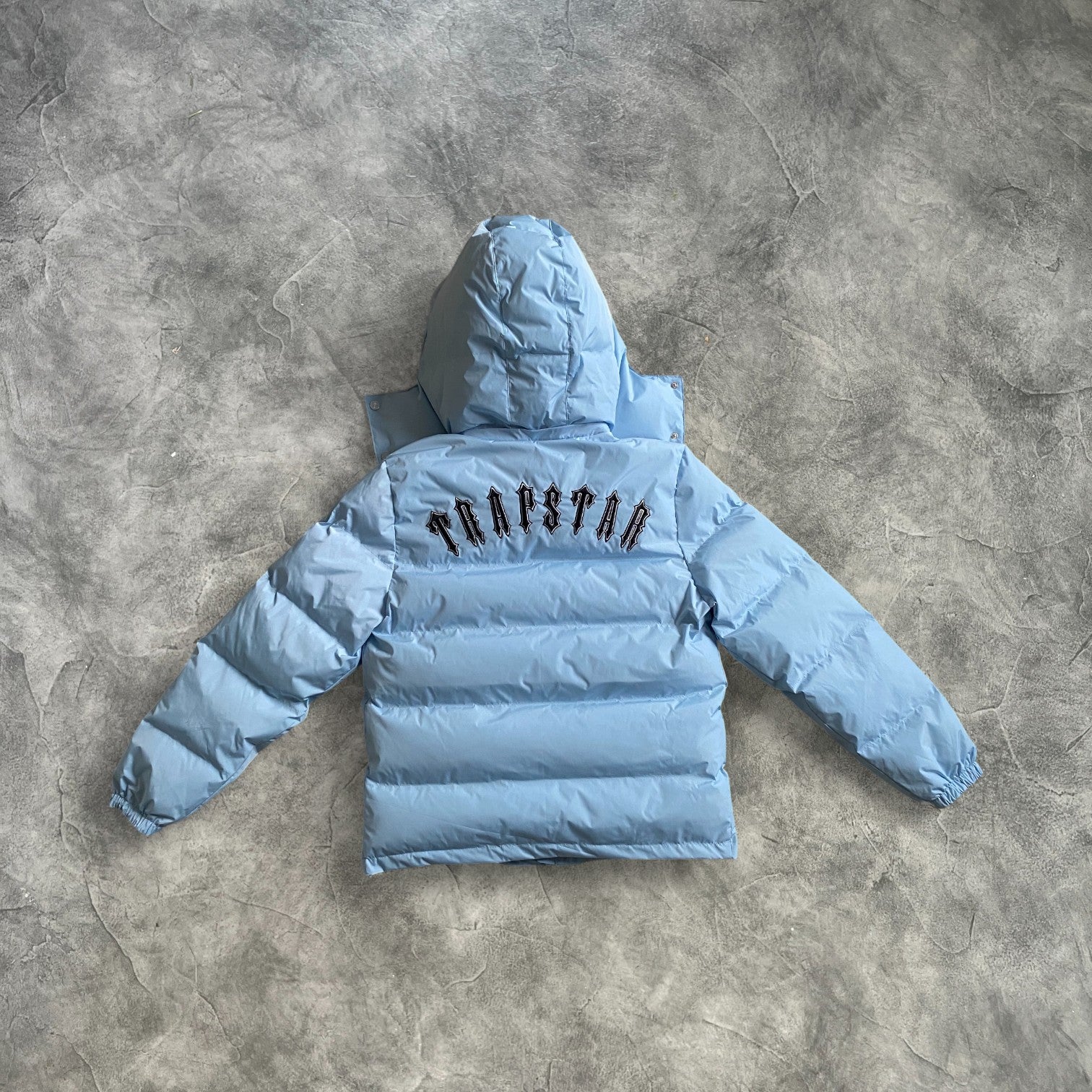 Trapstar Detachable Hooded Puffer Ice Blue