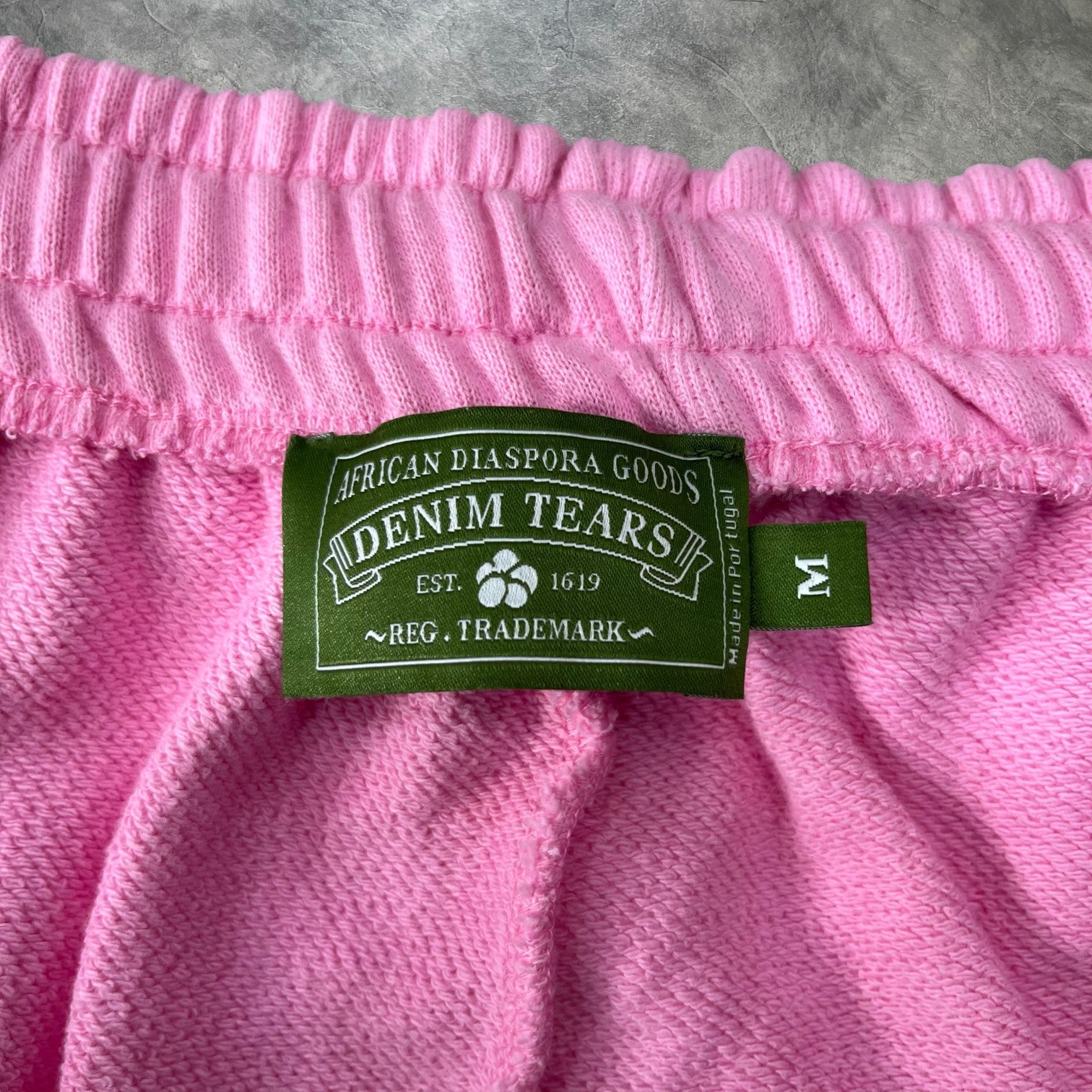 Denim Tears The Cotton Wreath Sweatpants Pink